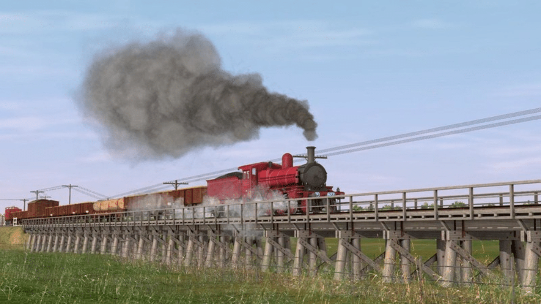 Trainz Railroad Simulator 2019: Victorian Railways Type 4 DD Class Pack - Canadian Red screenshot