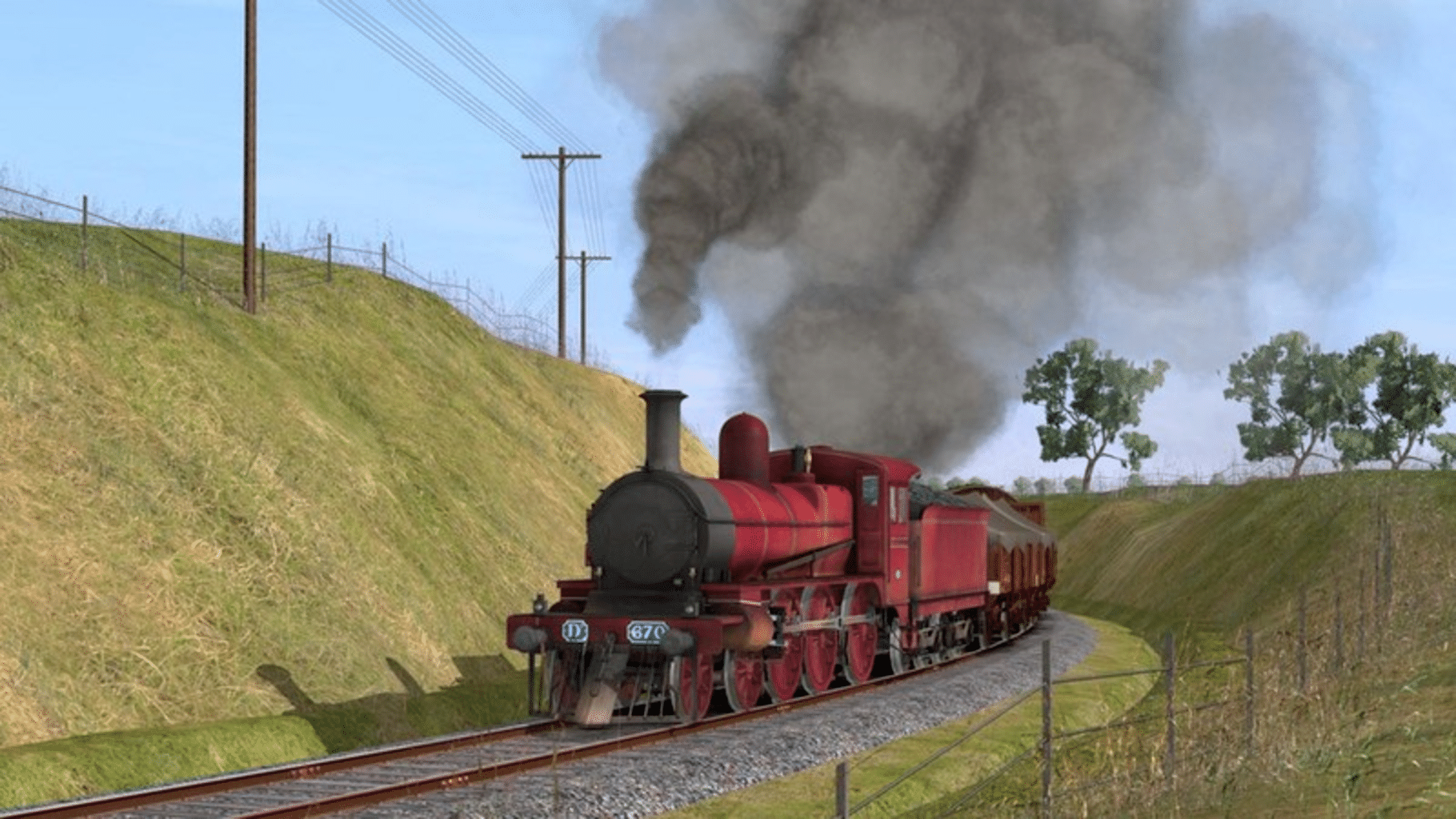 Trainz Railroad Simulator 2019: Victorian Railways Type 4 DD Class Pack - Canadian Red screenshot