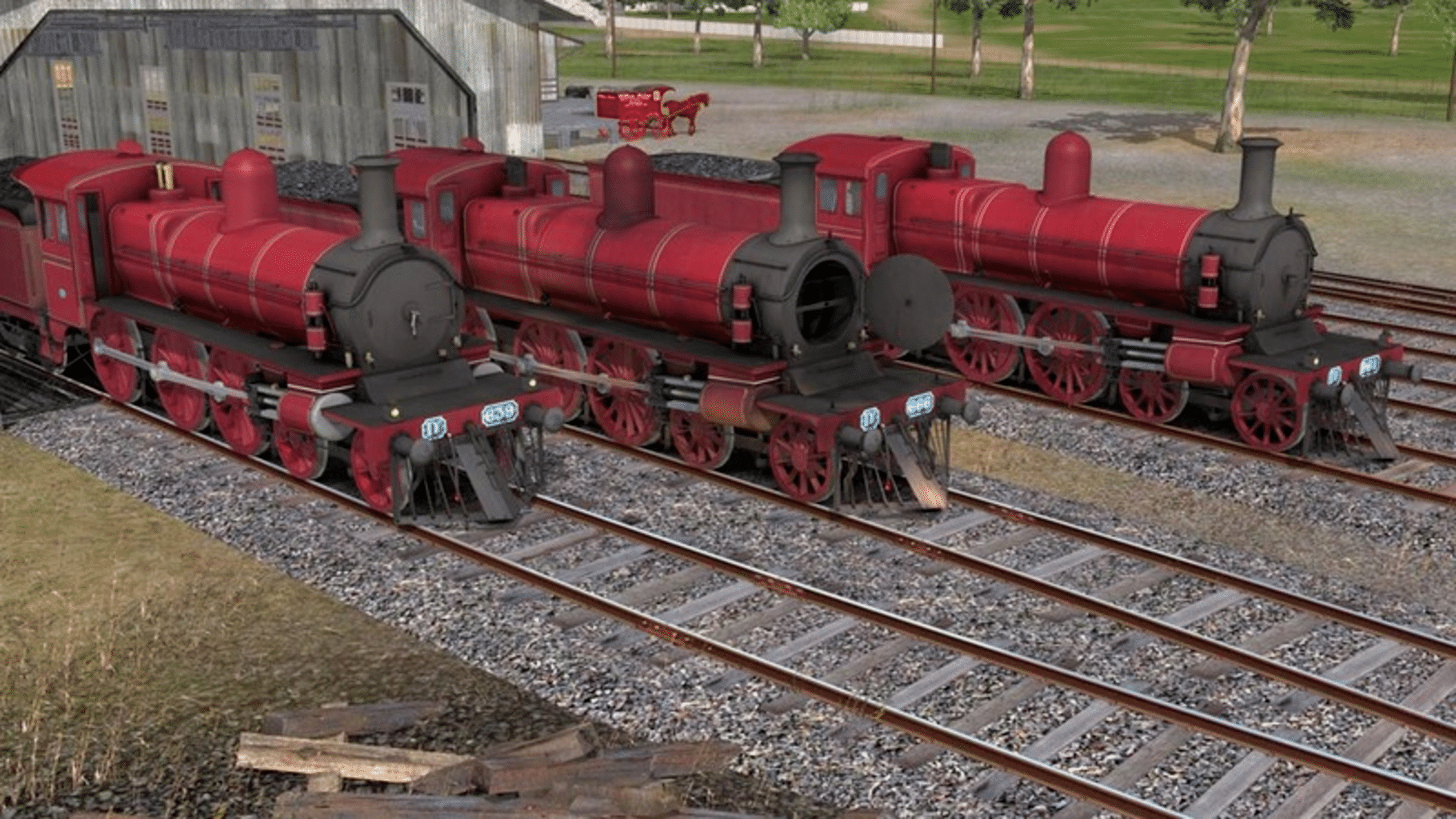 Trainz Railroad Simulator 2019: Victorian Railways Type 4 DD Class Pack - Canadian Red screenshot