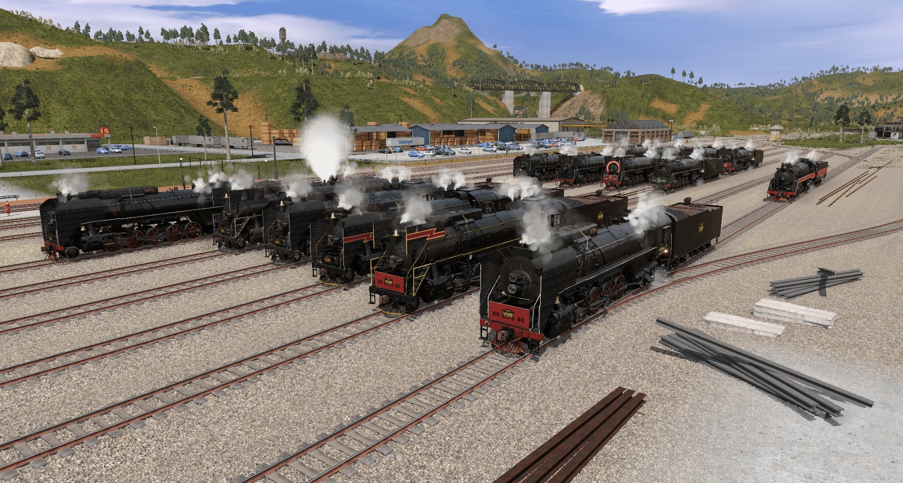 Trainz Railroad Simulator 2019: QJ Steam Locomotive screenshot