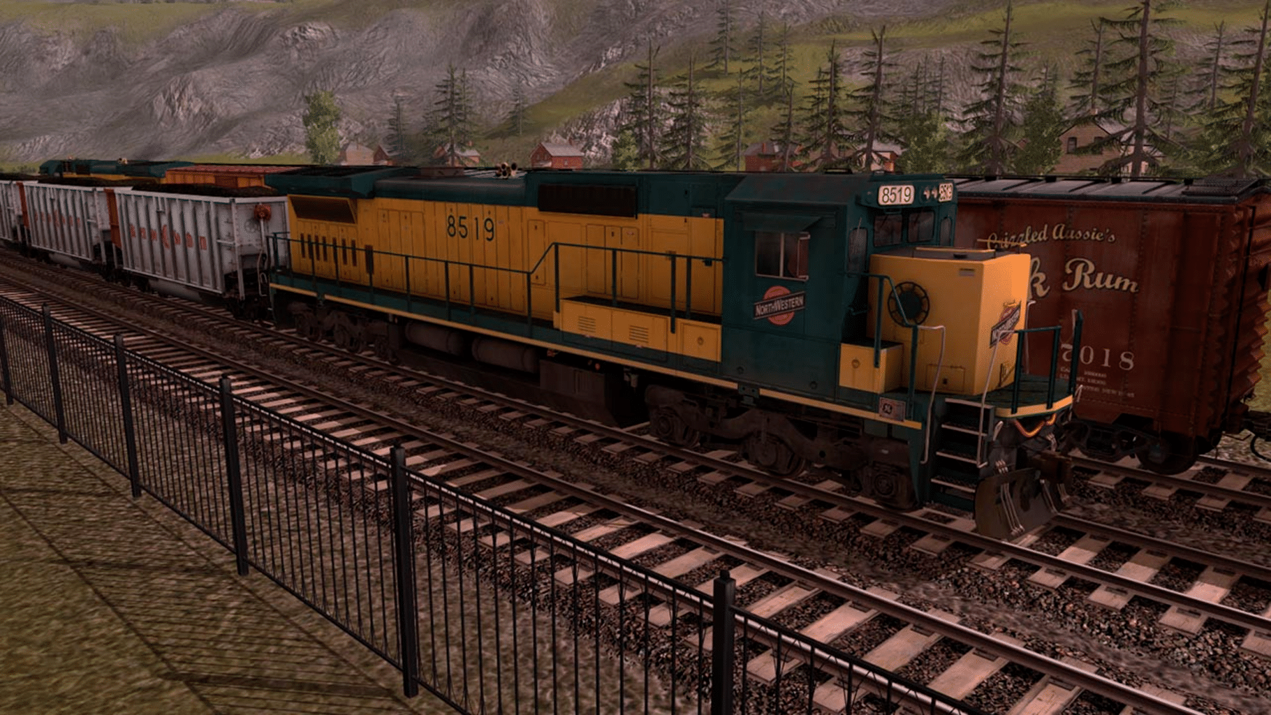 Trainz Railroad Simulator 2019: Chicago & North Western GE C40-8 screenshot