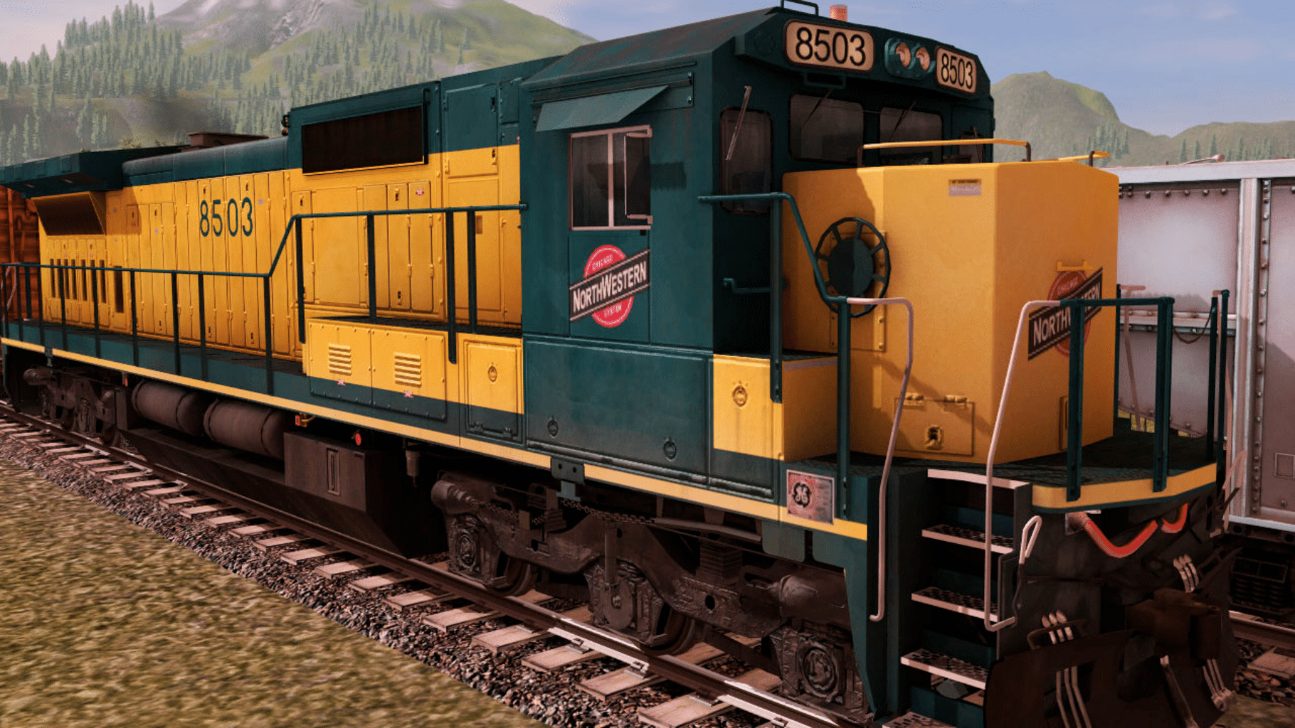 Trainz Railroad Simulator 2019: Chicago & North Western GE C40-8 screenshot