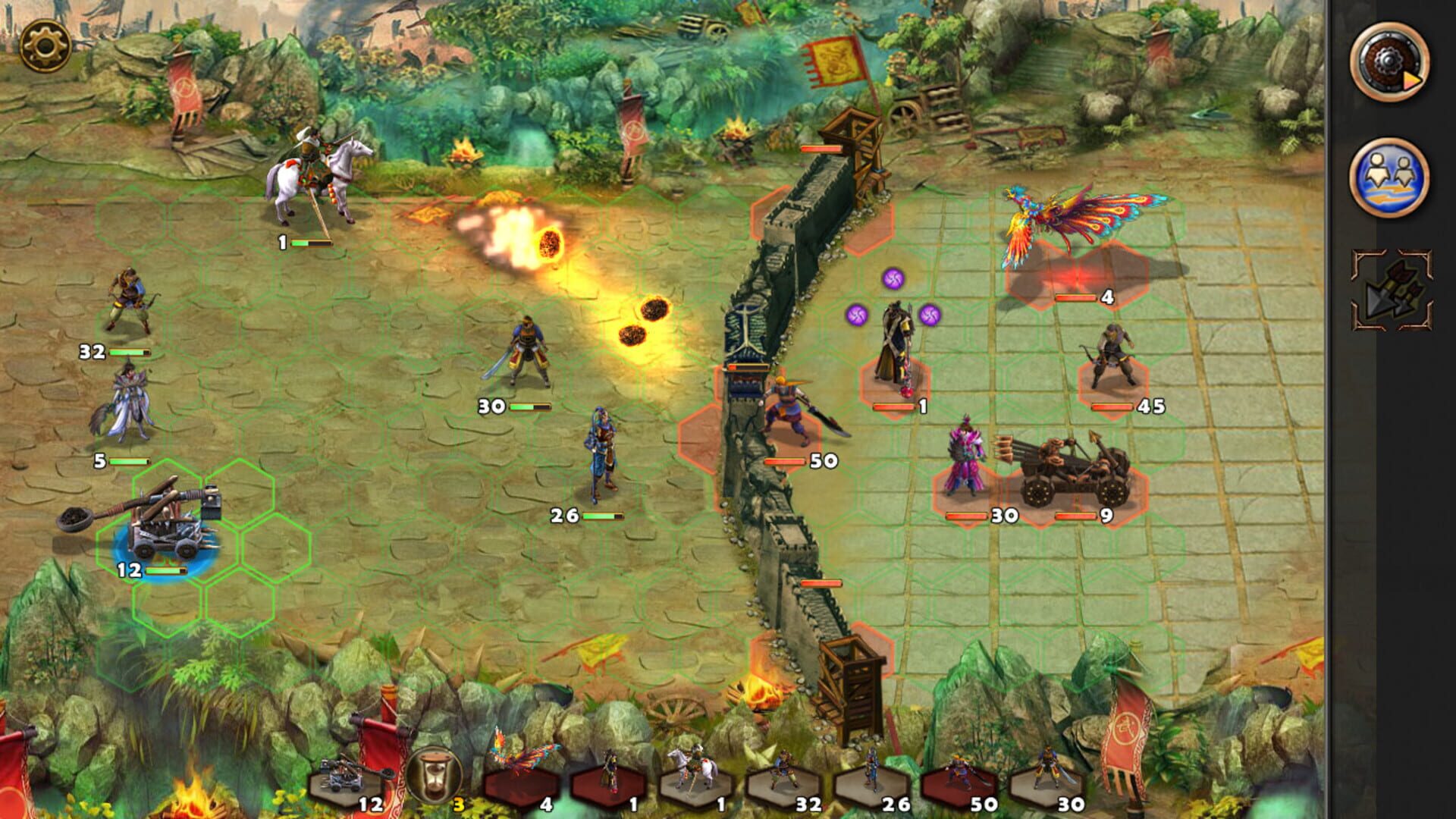 Clash of Warlords - Screenshot