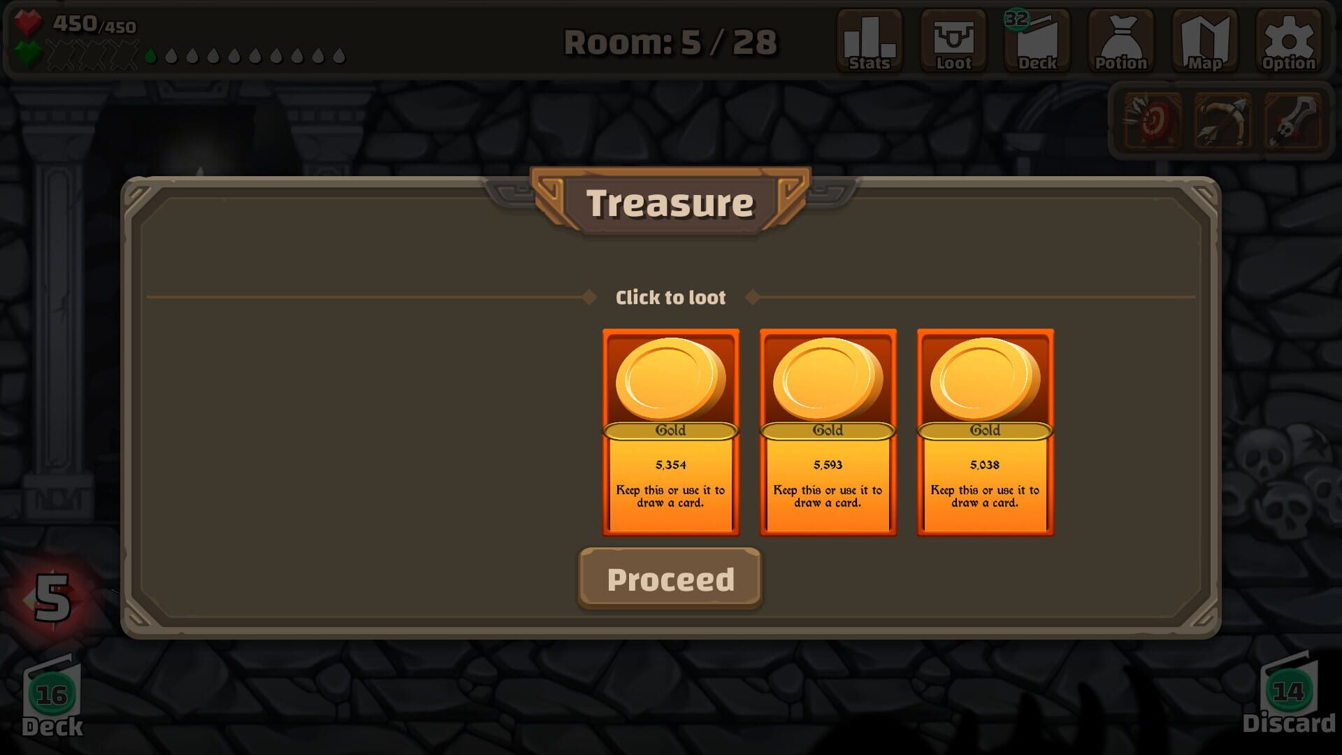 Greedy Dungeon - Screenshot