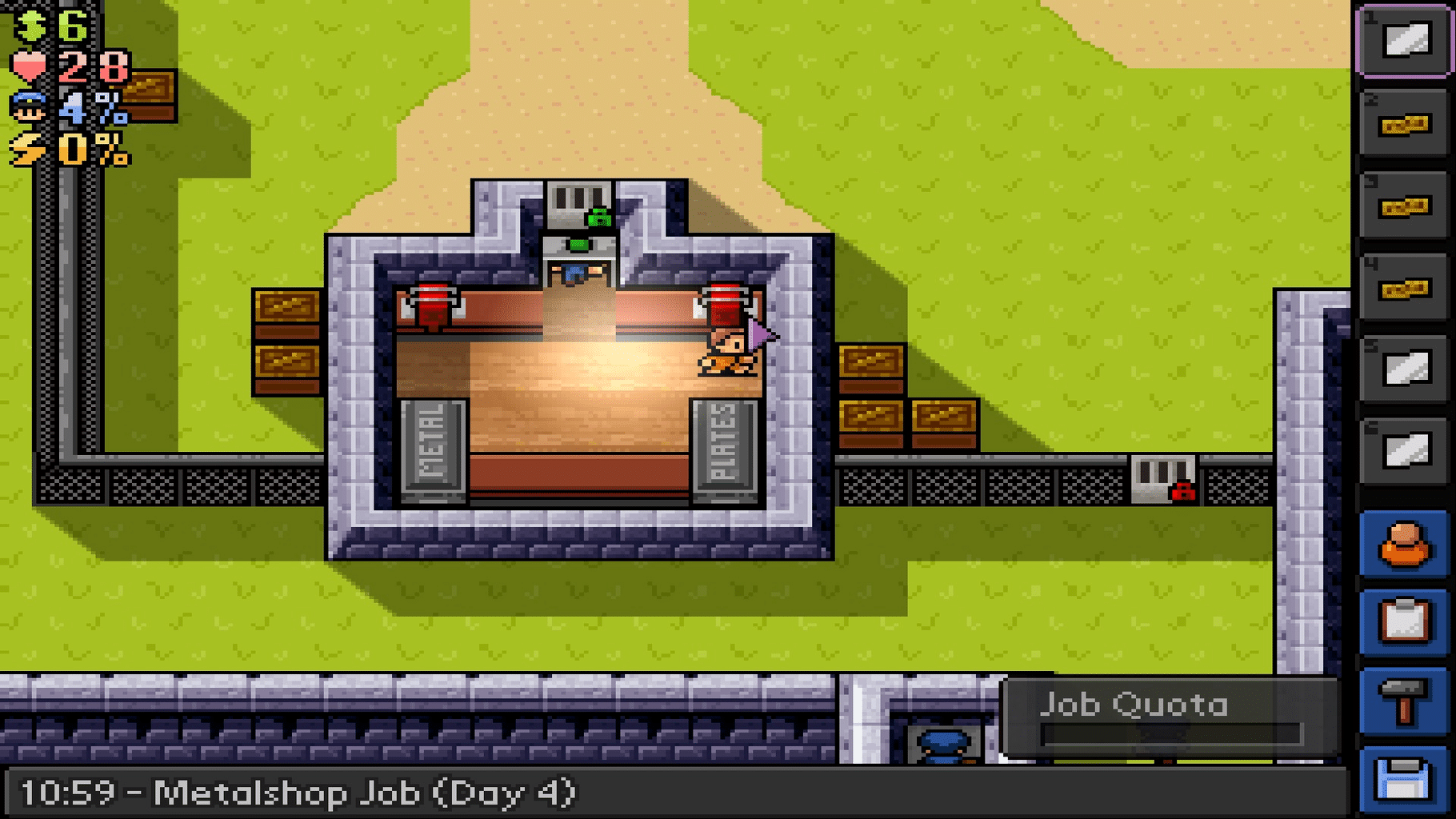 The Escapists: Fhurst Peak Correctional Facility screenshot