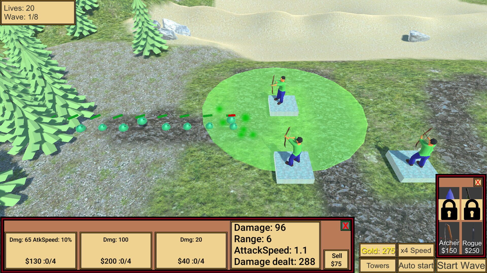 Slime Time TD - Screenshot