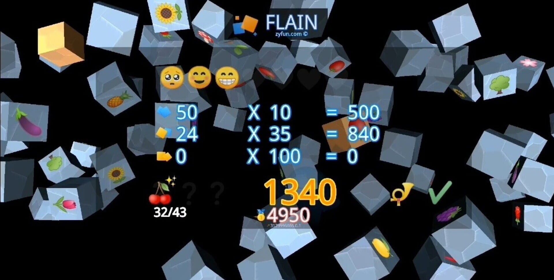 Flain: Tao force & Cubes - Screenshot