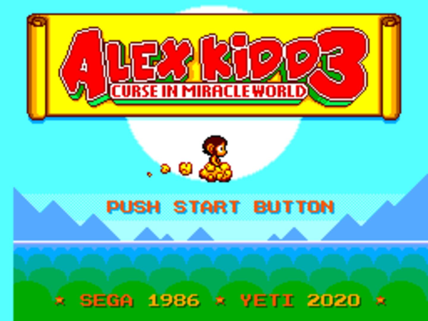 Captura de pantalla - Alex Kidd 3: Curse in Miracle World