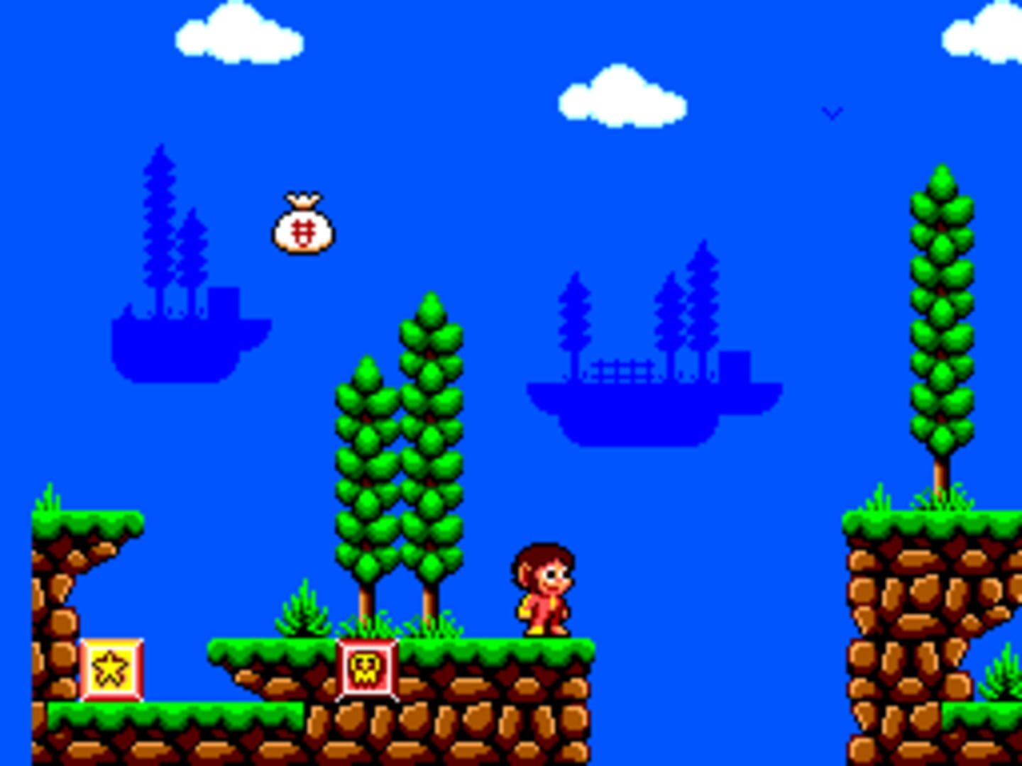 Captura de pantalla - Alex Kidd 3: Curse in Miracle World