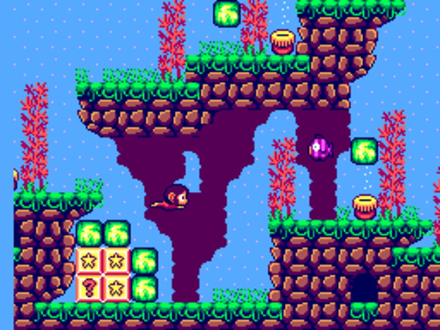 Captura de pantalla - Alex Kidd 3: Curse in Miracle World