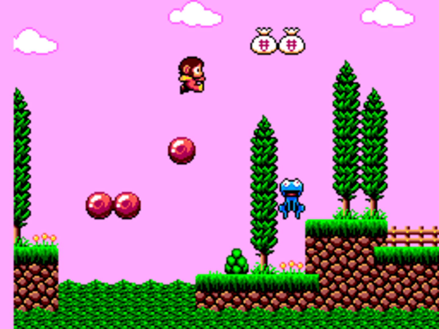 Alex Kidd 3: Curse in Miracle World screenshot