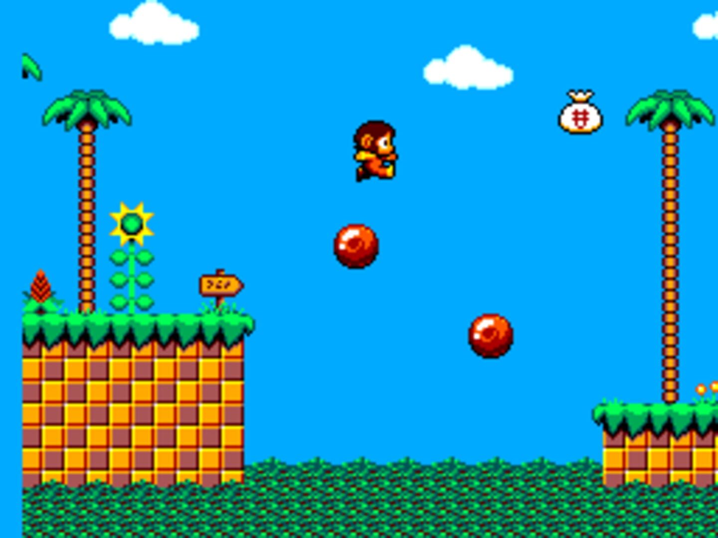 Captura de pantalla - Alex Kidd 3: Curse in Miracle World