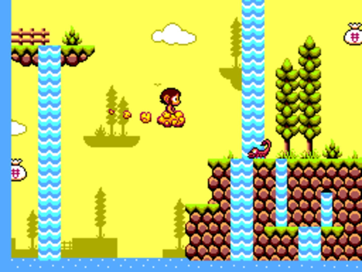 Captura de pantalla - Alex Kidd 3: Curse in Miracle World