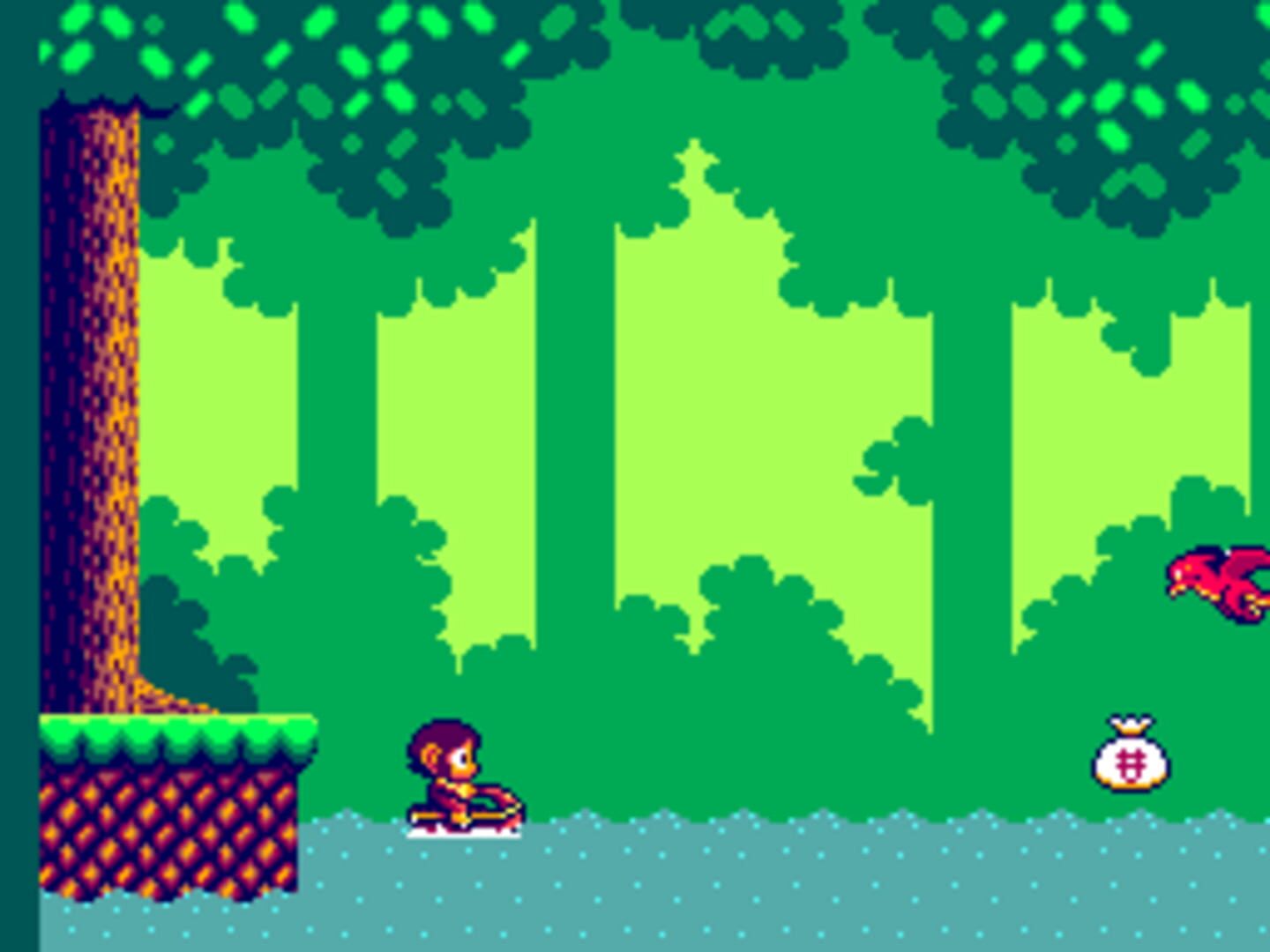 Captura de pantalla - Alex Kidd 3: Curse in Miracle World