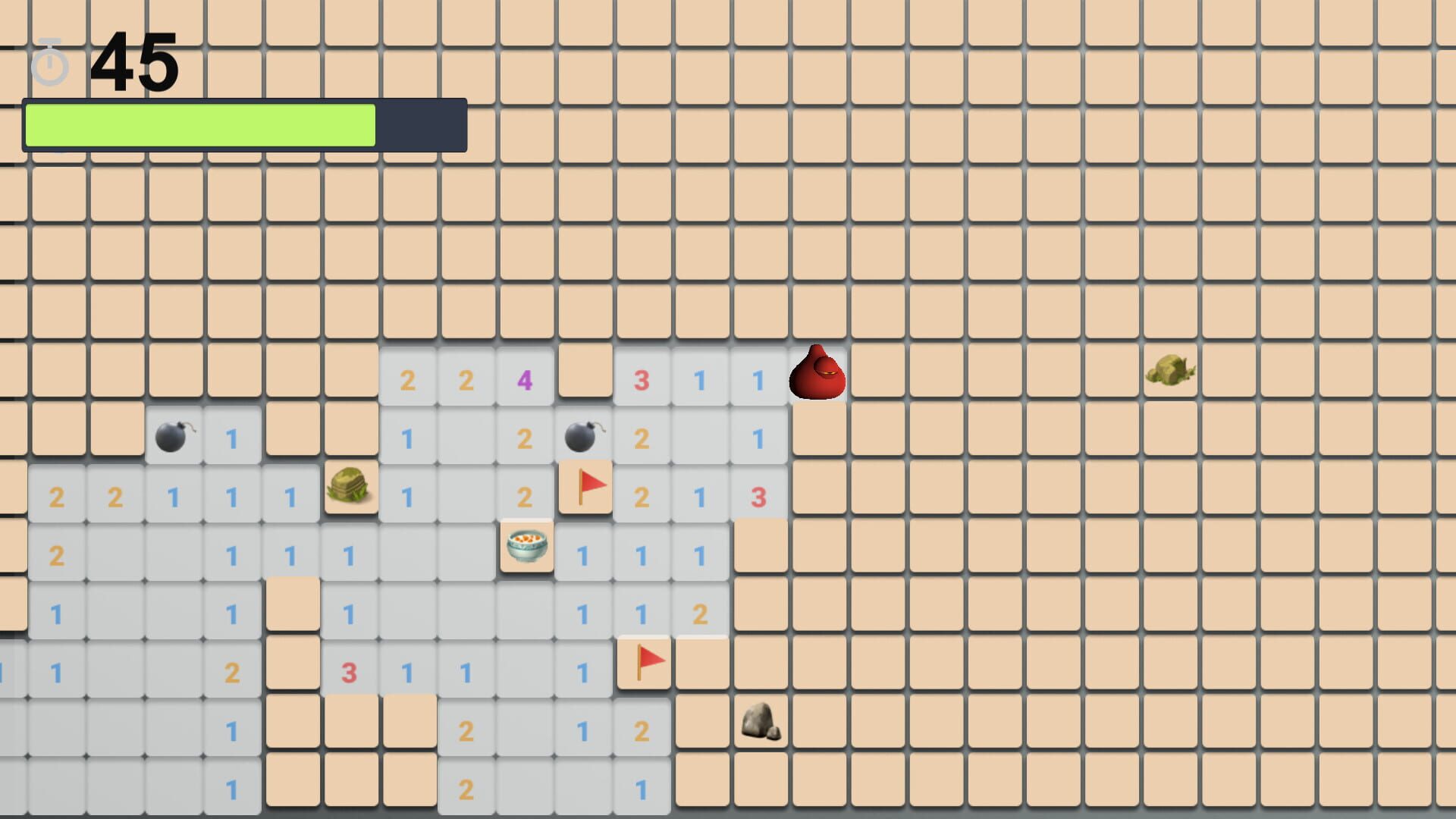 Adventure Minesweeper - Screenshot
