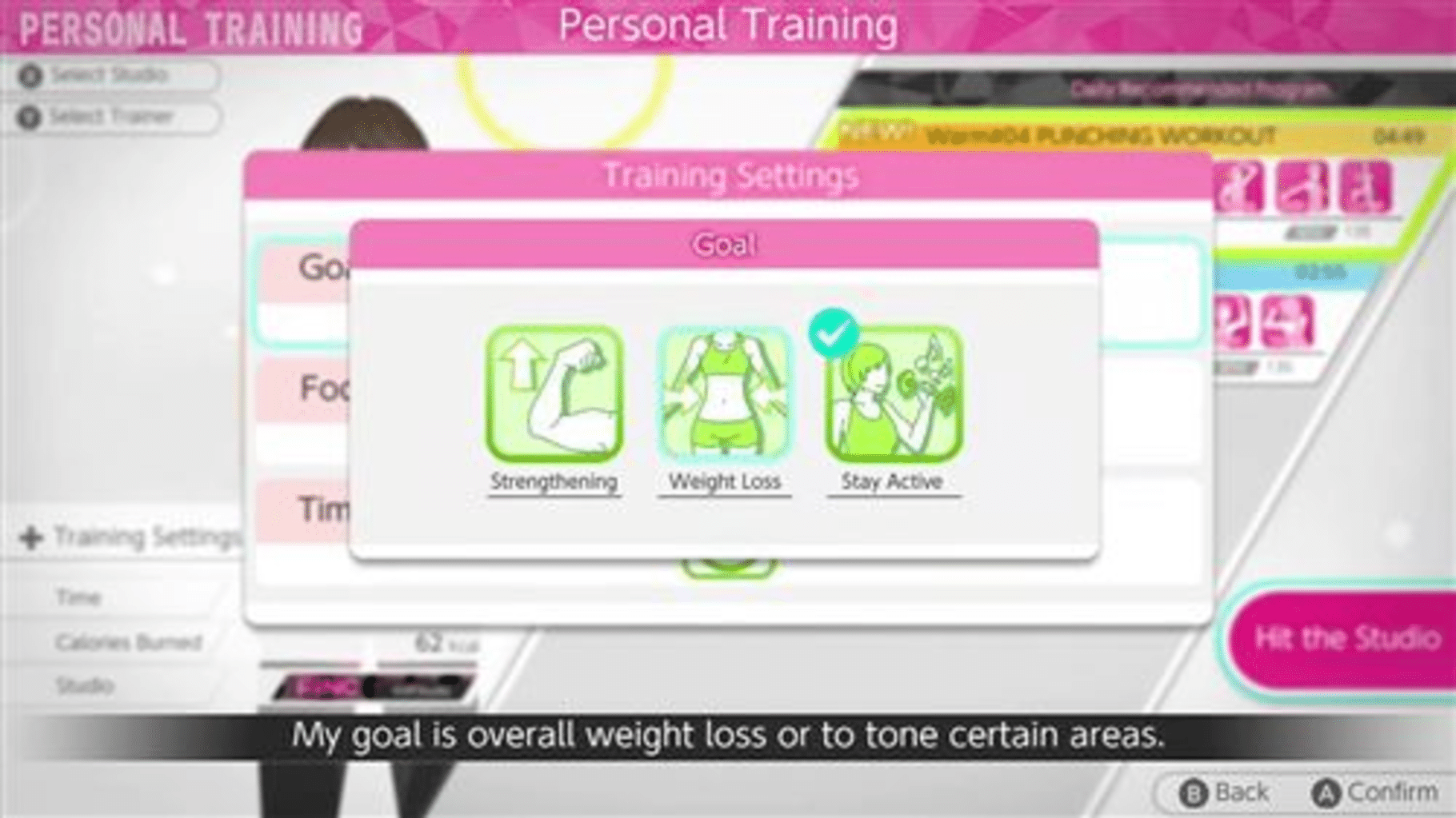 Knockout Home Fitness screenshot