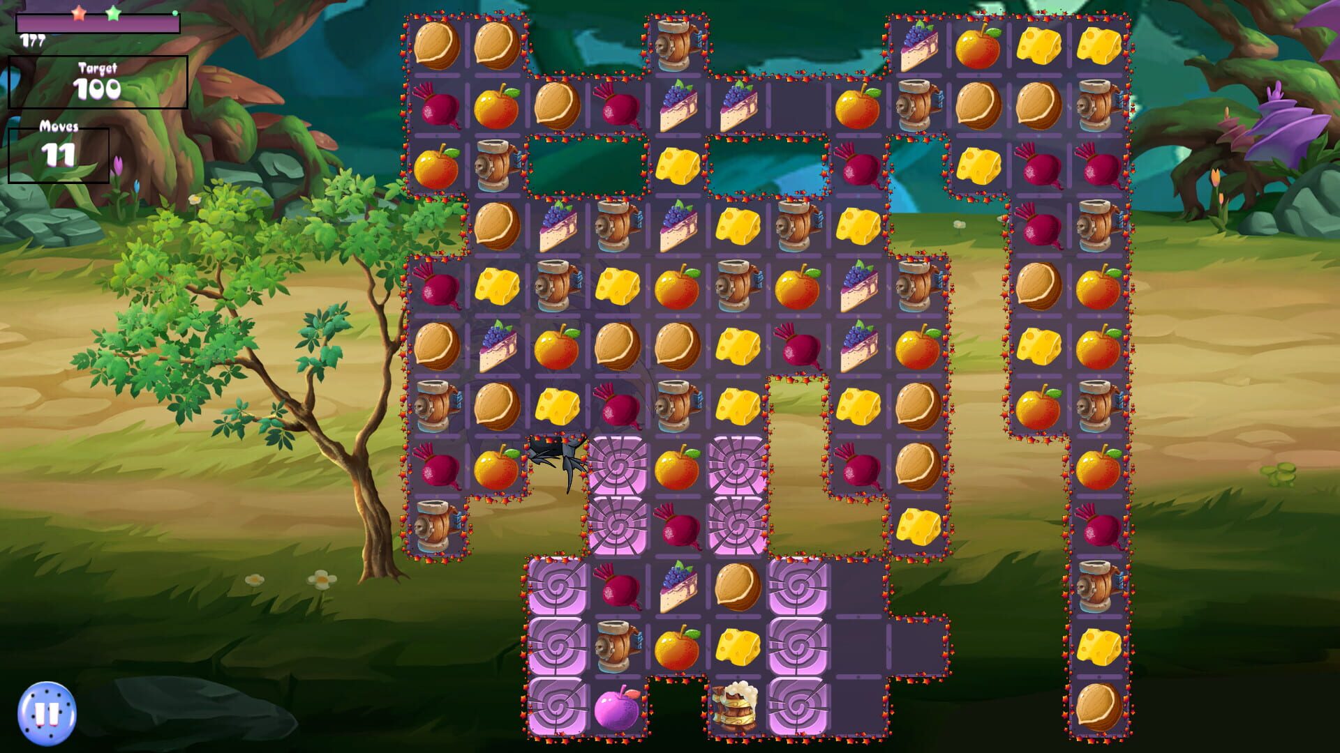 Thrice in a row: A new adventure - Screenshot