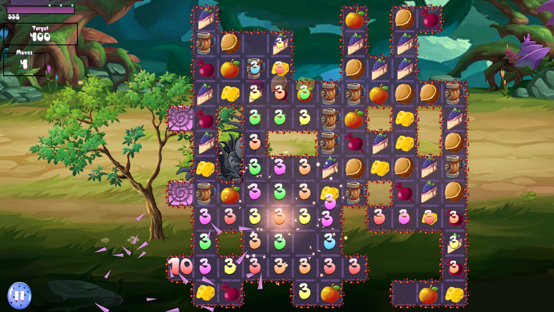 Thrice in a row: A new adventure - Screenshot