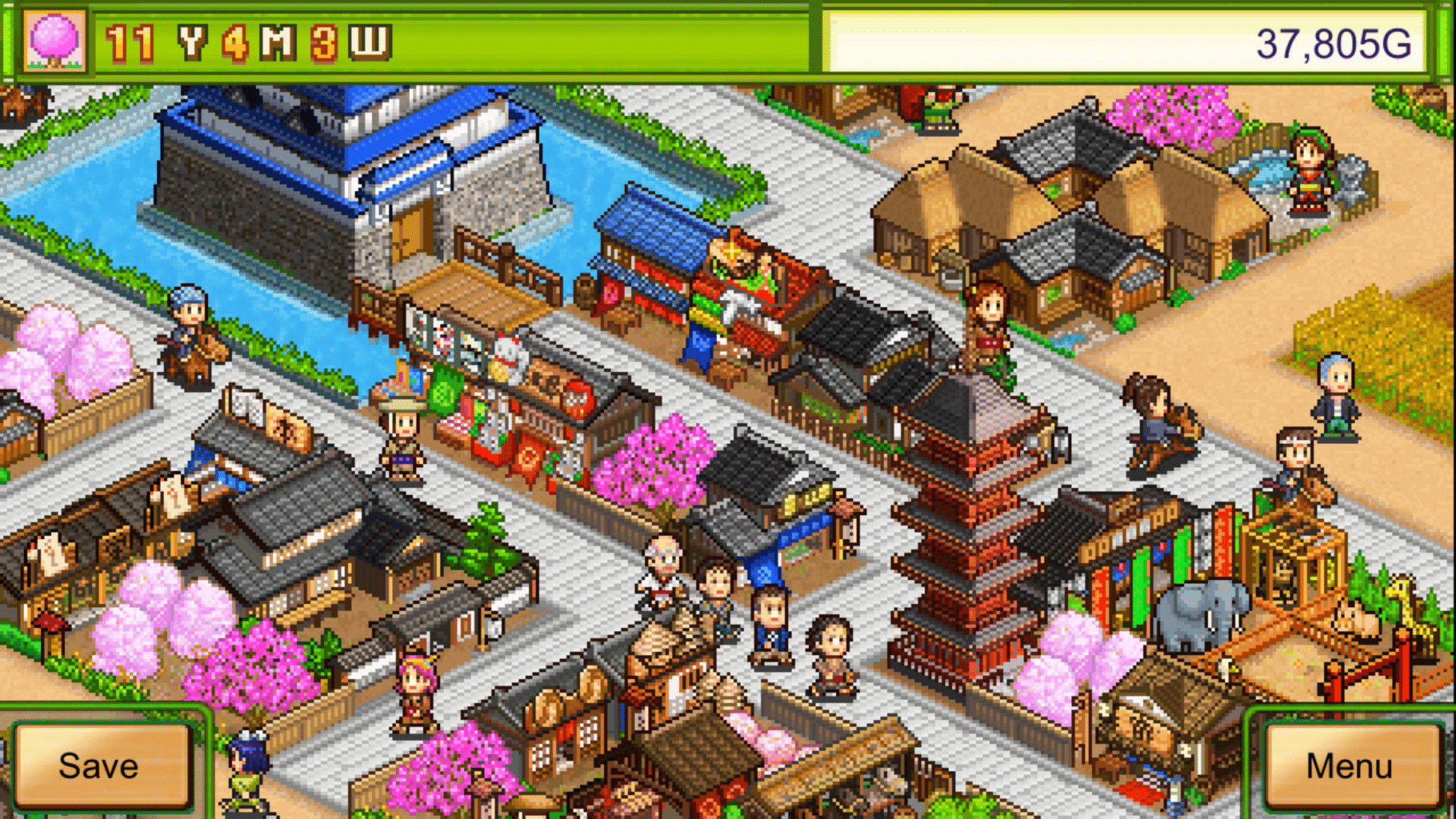 Oh! Edo Towns screenshot