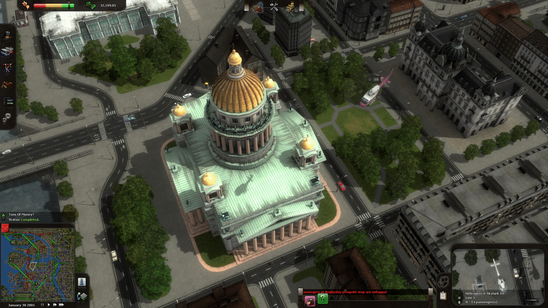 Cities in Motion: St. Petersburg screenshot