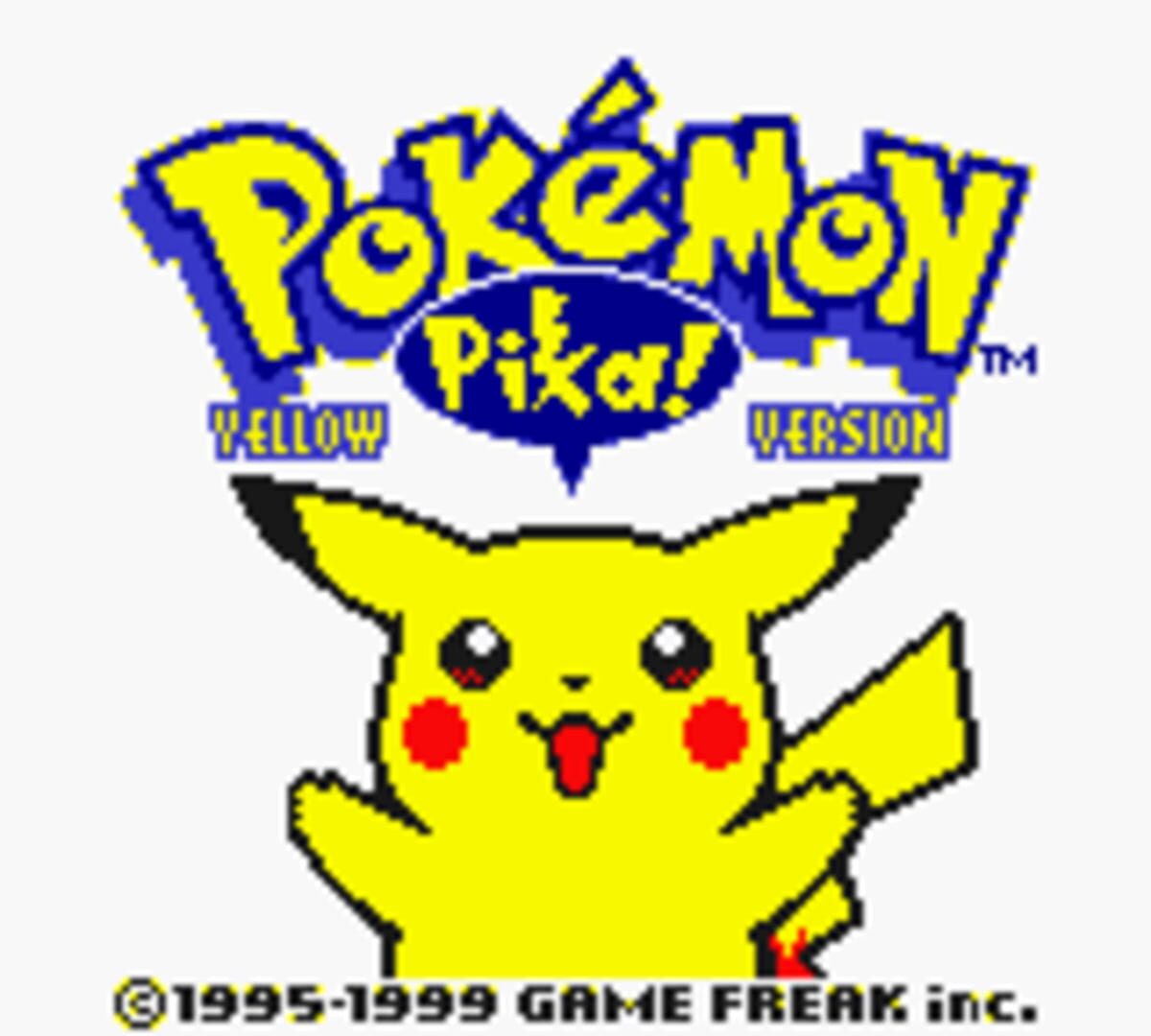 Captura de pantalla - Pokémon Yellow Version: Special Pikachu Edition