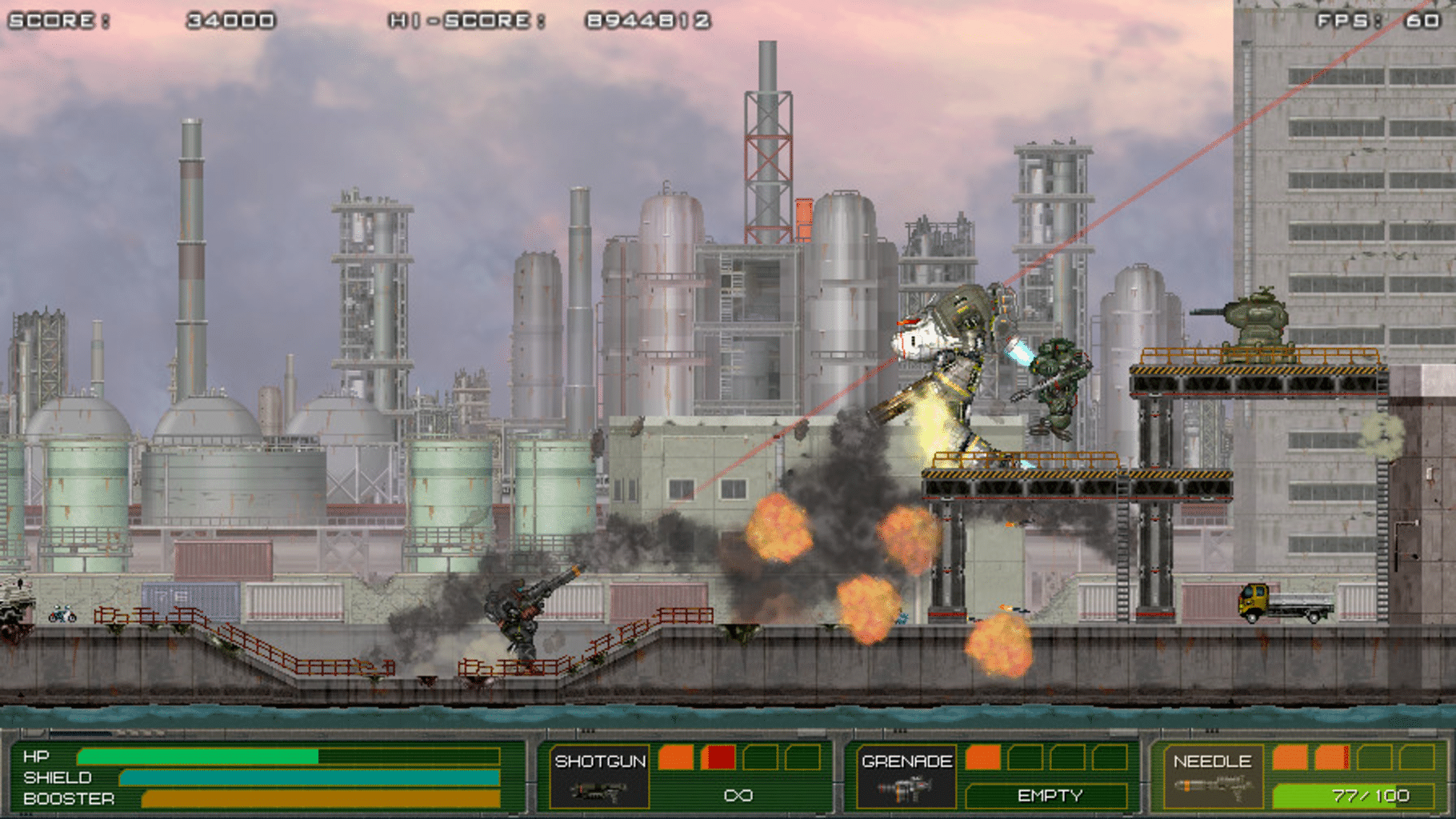 Mechblaze screenshot