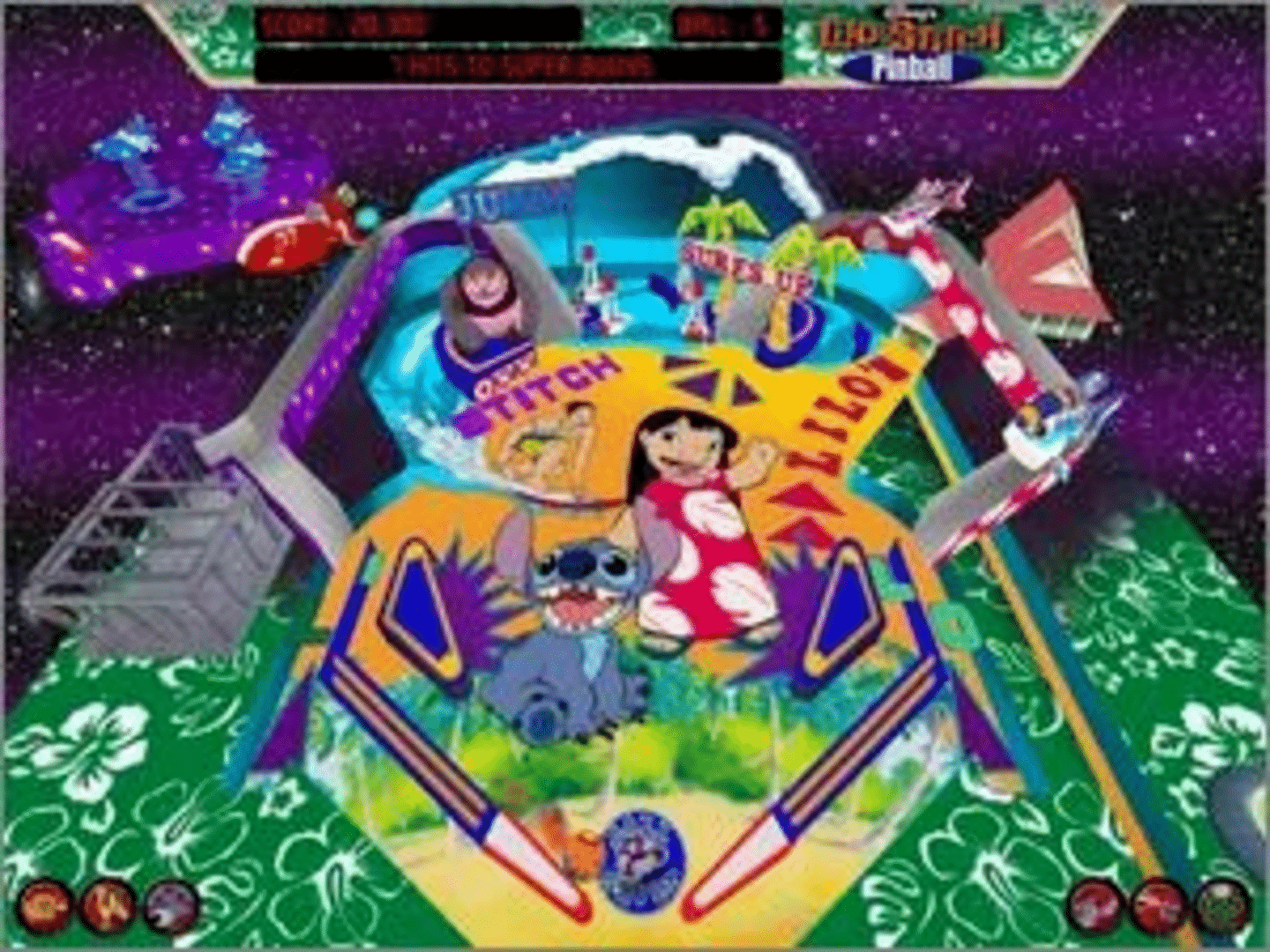 Lilo & Stitch Pinball screenshot