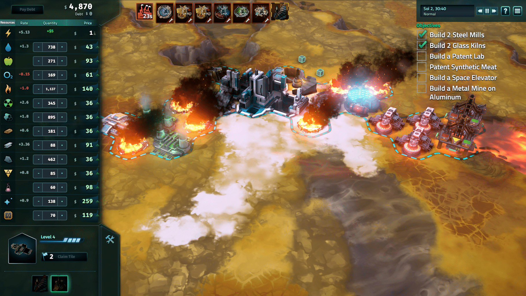 Offworld Trading Company - Jupiter's Forge screenshot