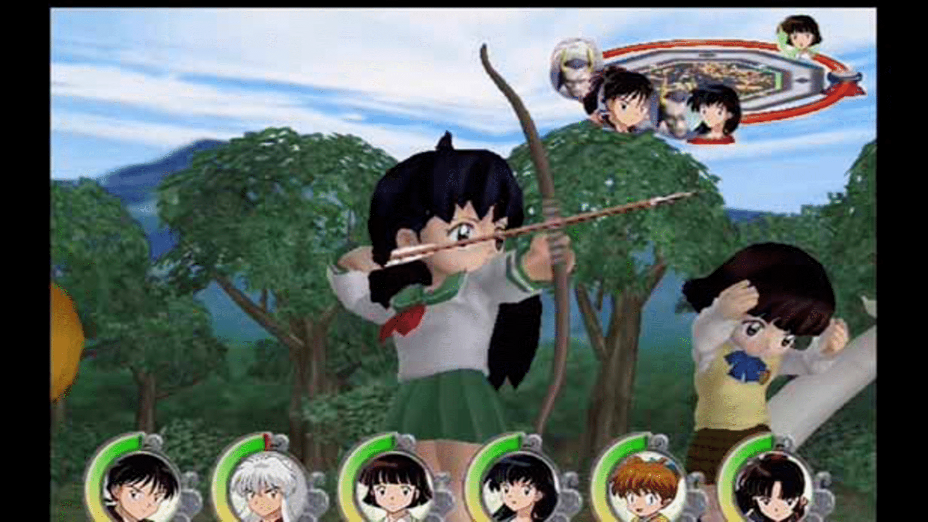 InuYasha: The Secret of the Cursed Mask screenshot