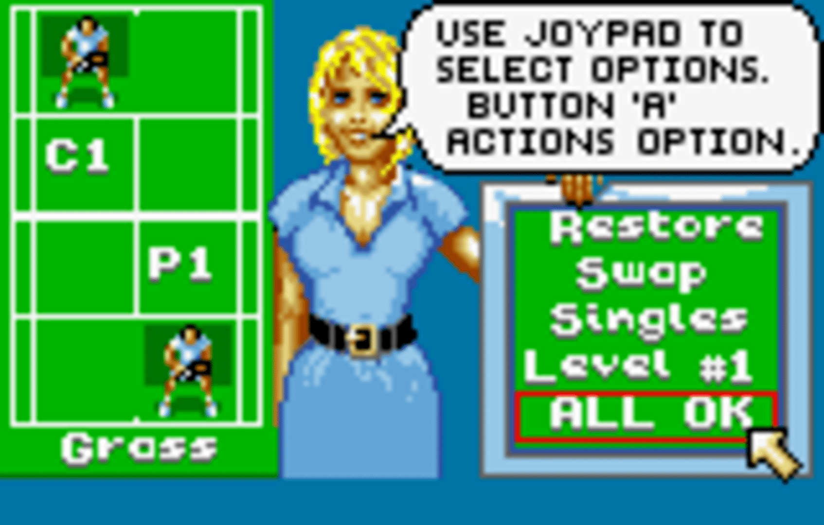 Jimmy Connors' Tennis screenshot