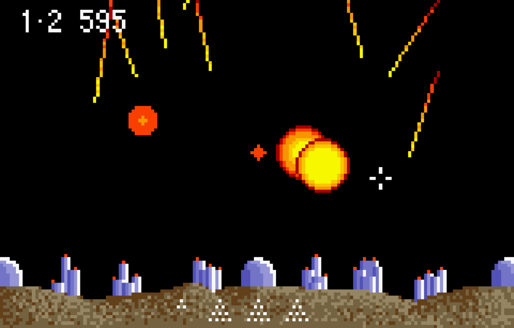 Super Asteroids & Missile Command screenshot