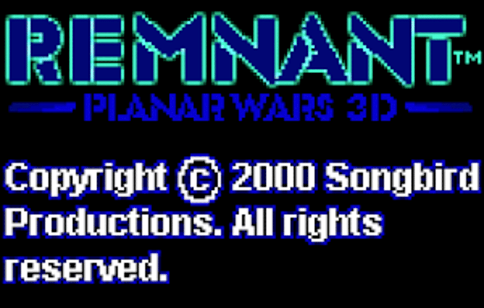 Remnant: Planar Wars 3D screenshot