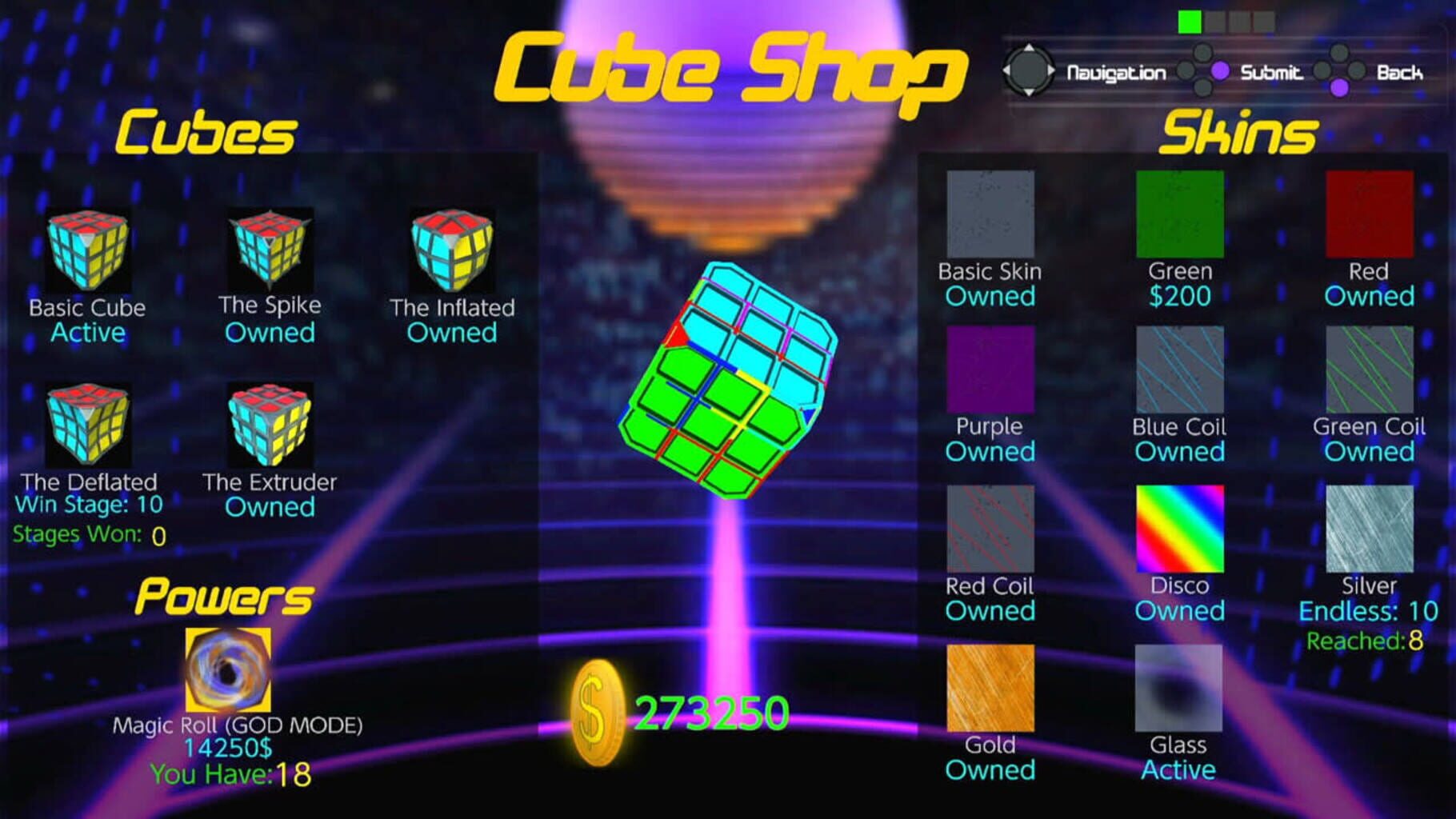 Rubix Roller screenshot