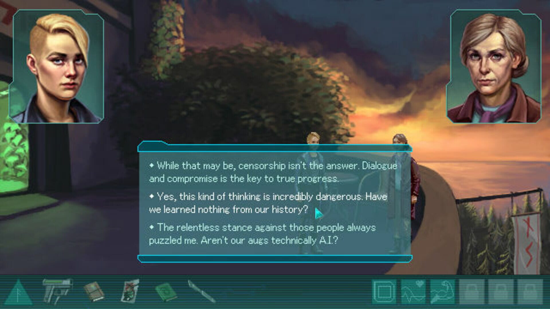 Whispers of a Machine: Blue Edition - Screenshot