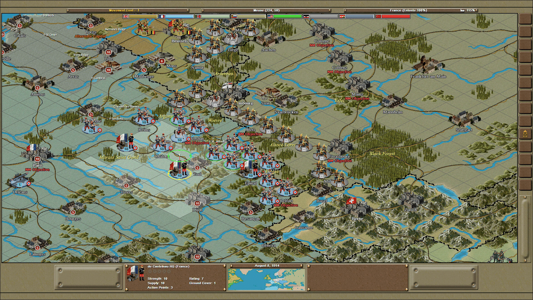 Strategic Command Classic: WWI screenshot