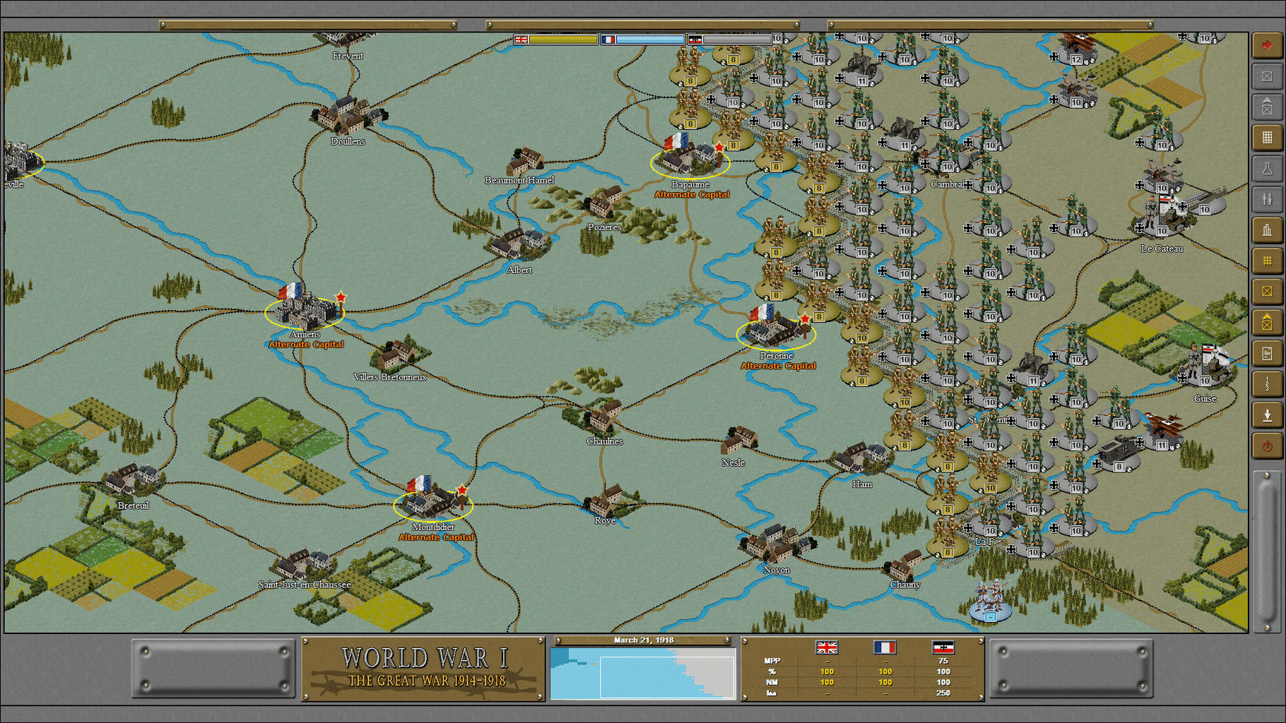 Strategic Command Classic: WWI screenshot