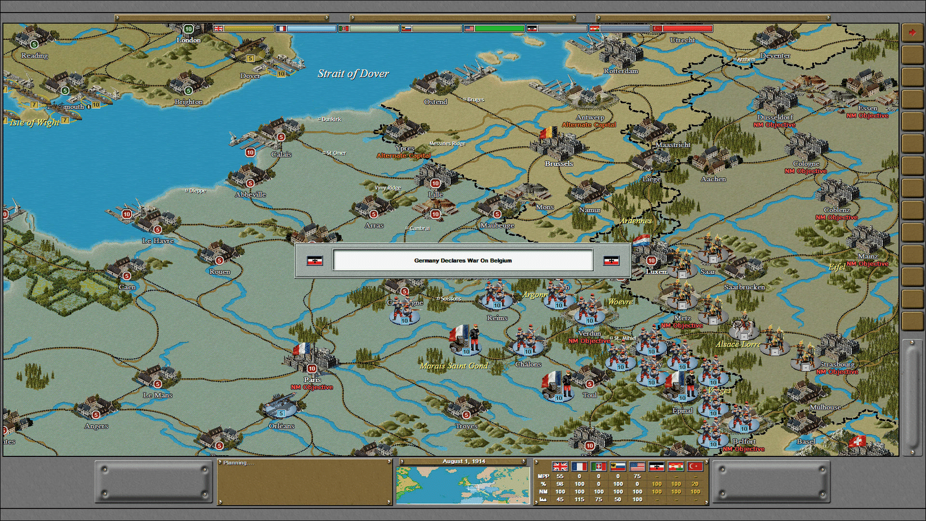 Strategic Command Classic: WWI screenshot