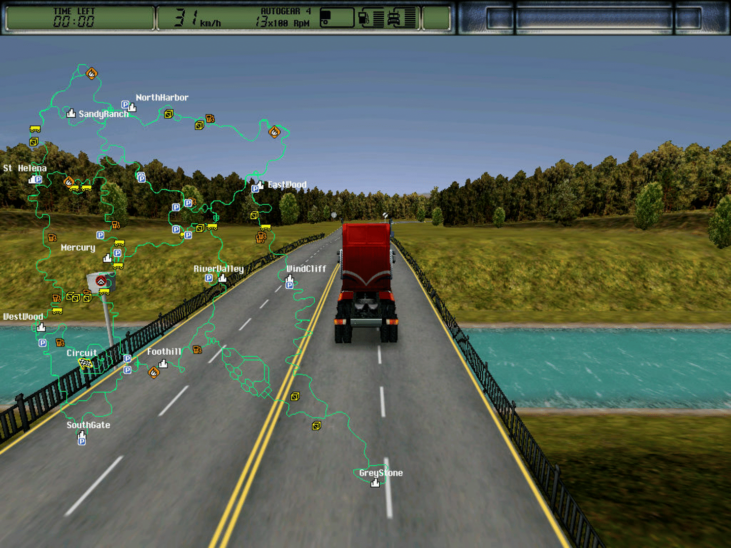 Hard Truck 2: King of the Road screenshot