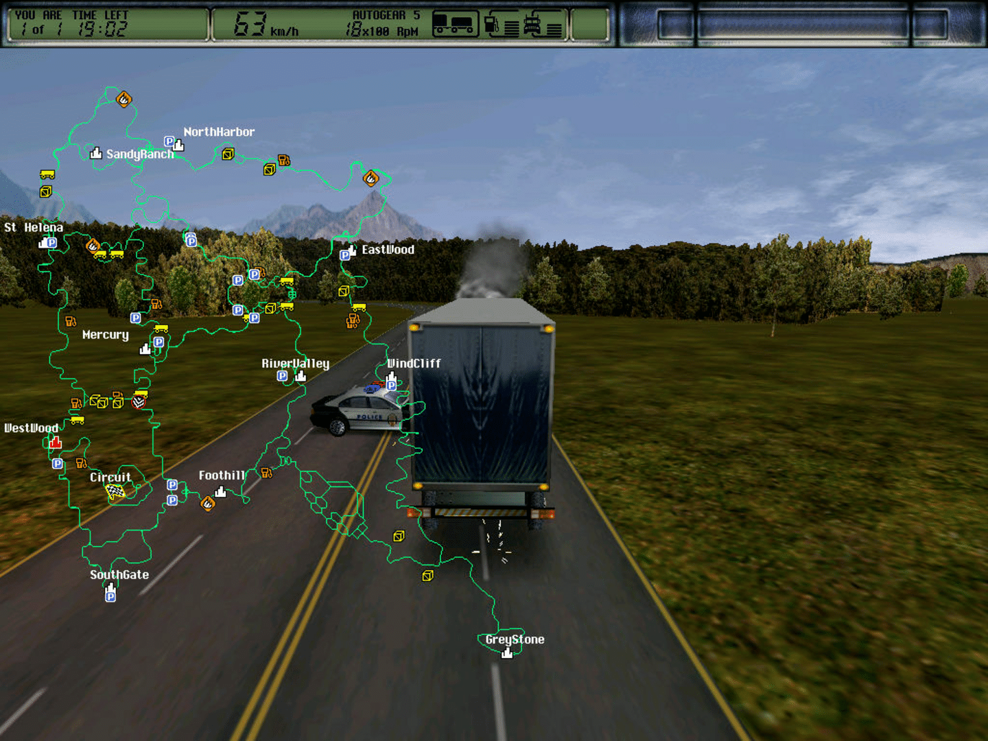 Hard Truck 2: King of the Road screenshot