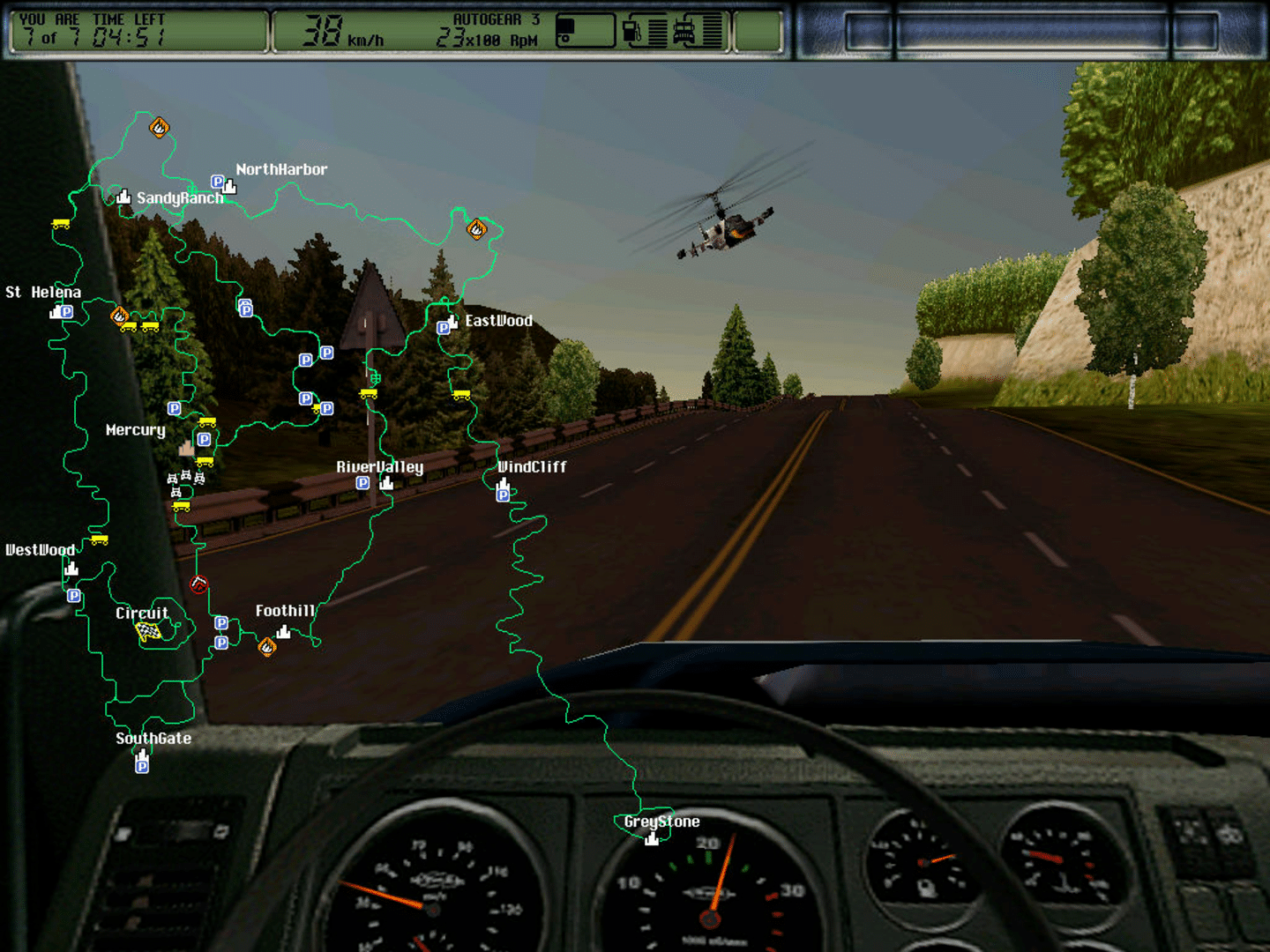 Hard Truck 2: King of the Road screenshot