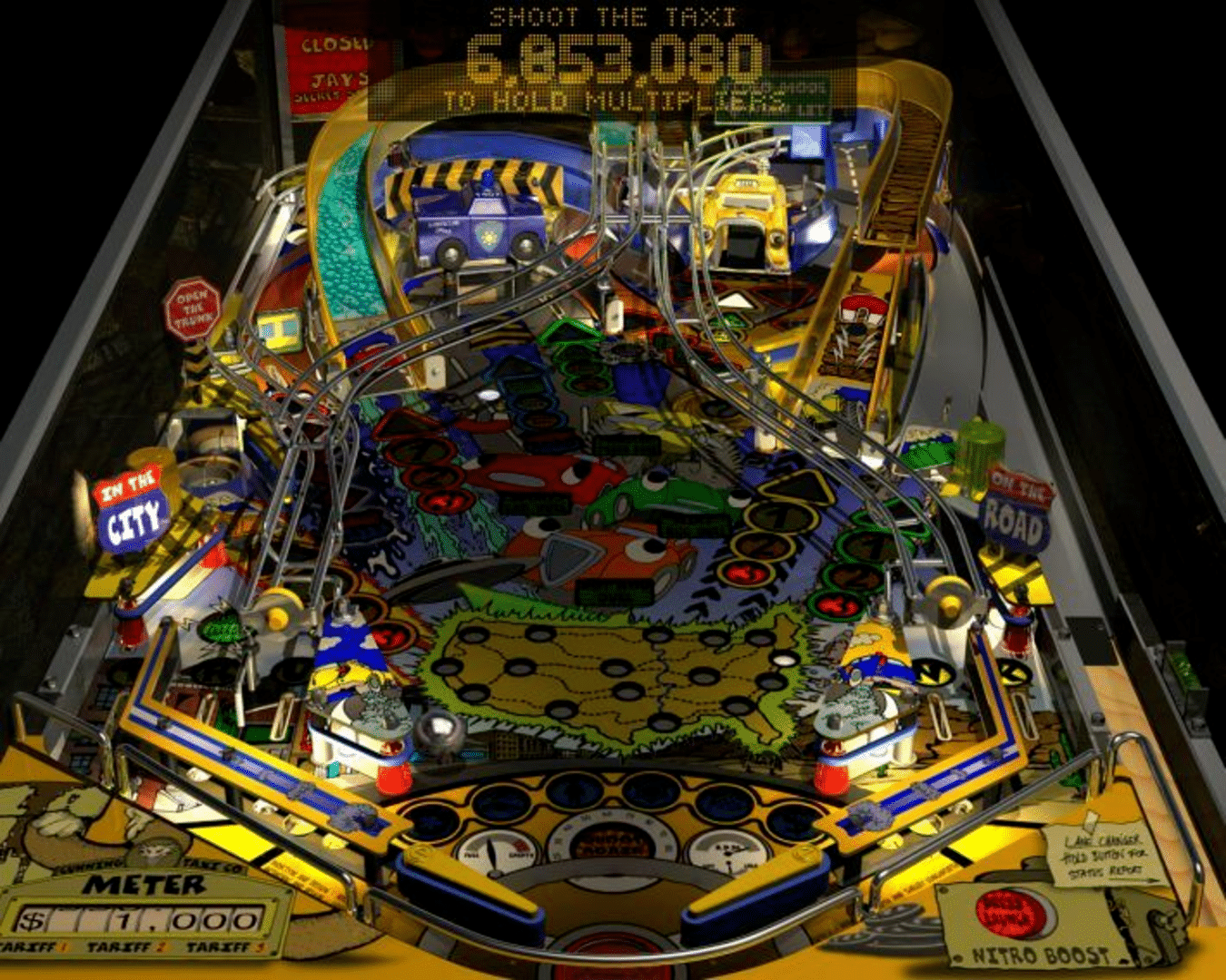 Pro Pinball: Big Race USA screenshot