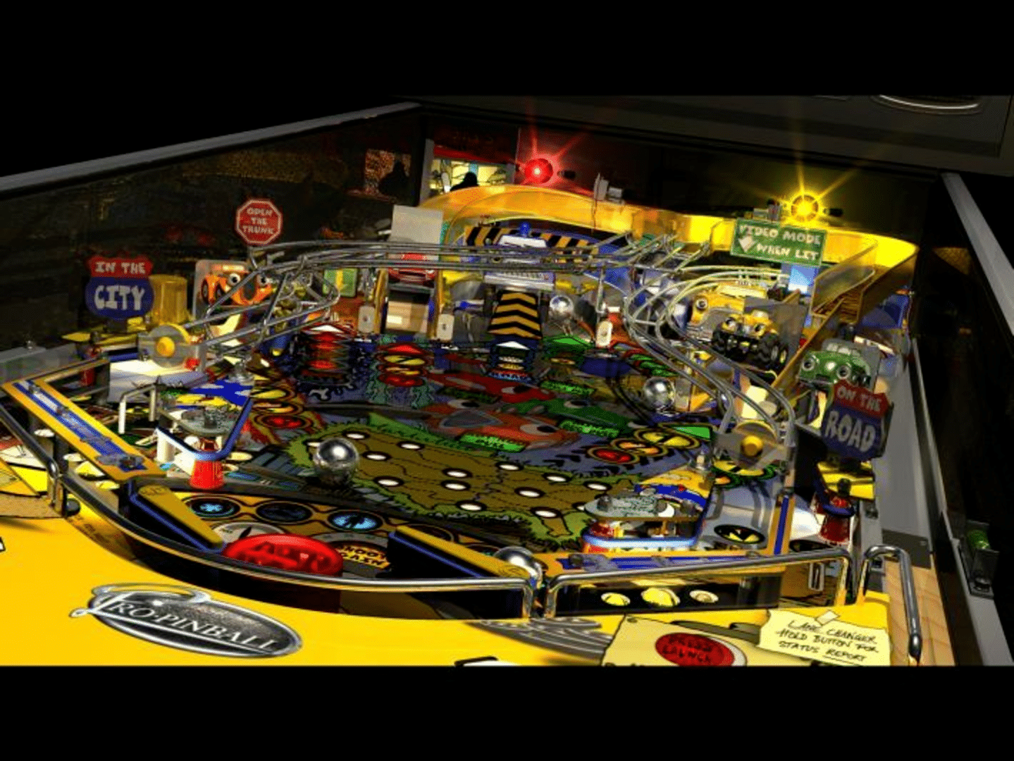 Pro Pinball: Big Race USA screenshot