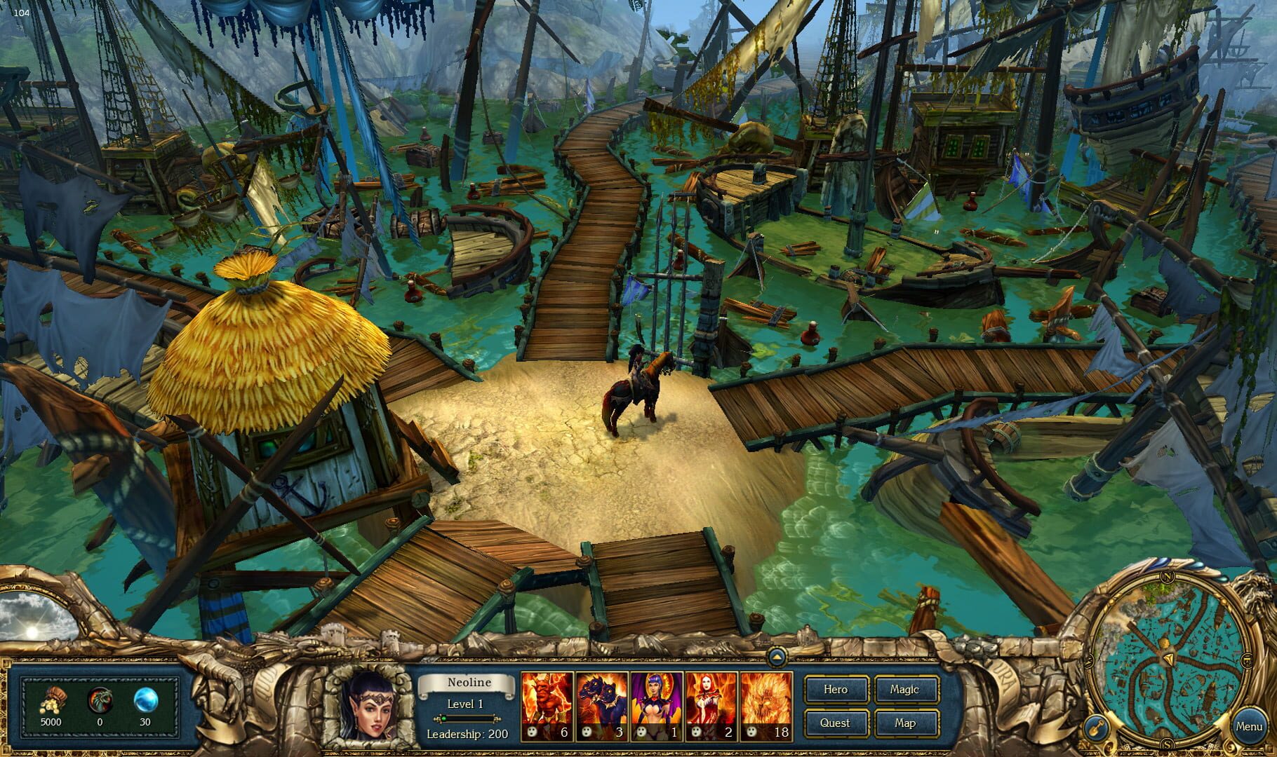 King's Bounty: Dark Side - Premium Edition - Screenshot