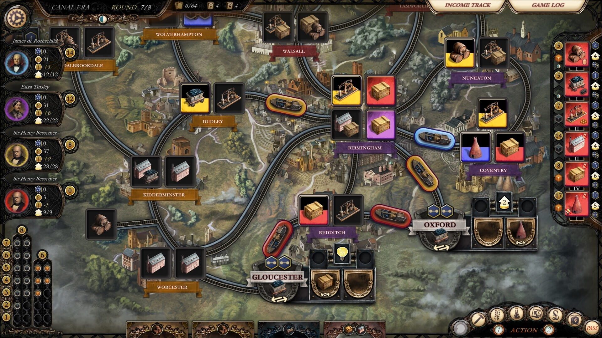 Brass: Birmingham - Screenshot