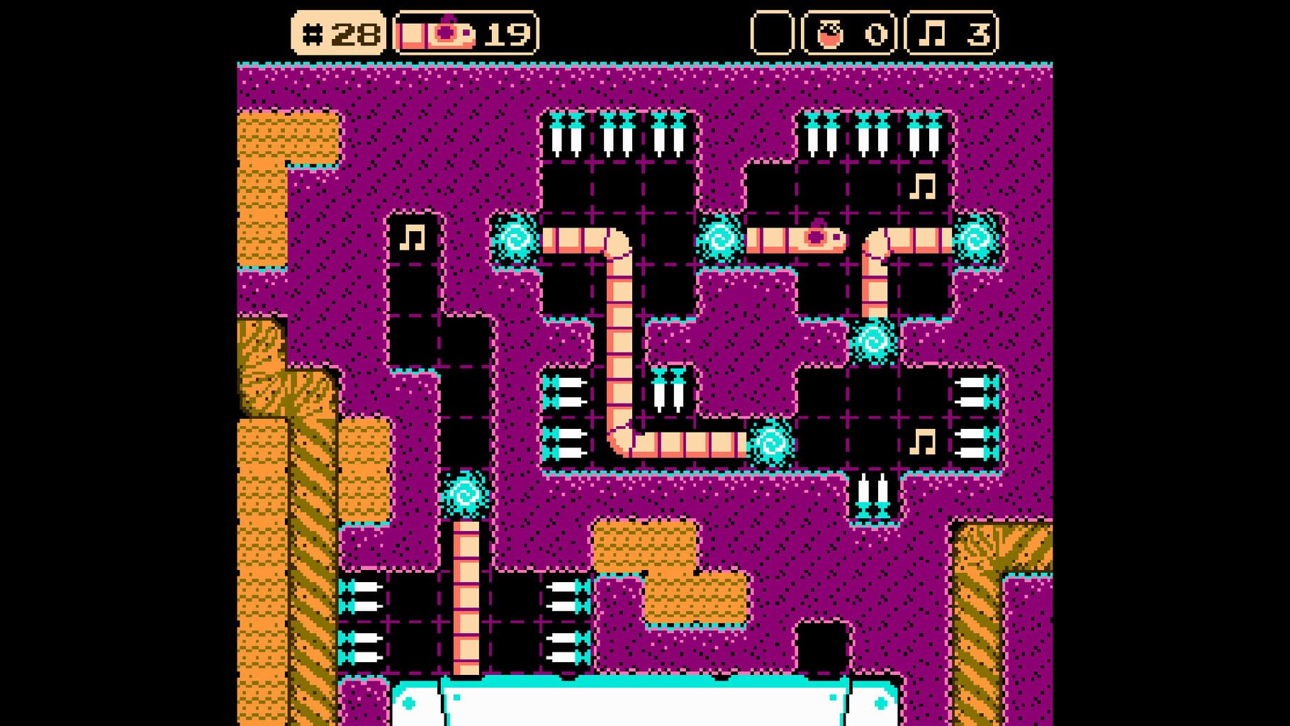 Captura de pantalla - Tapeworm Disco Puzzle