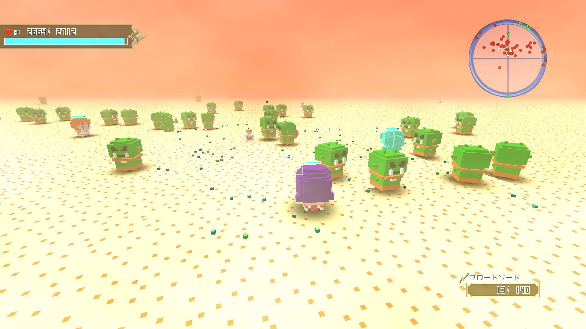 When I Reincarnate, I'm a Cube!? - Screenshot