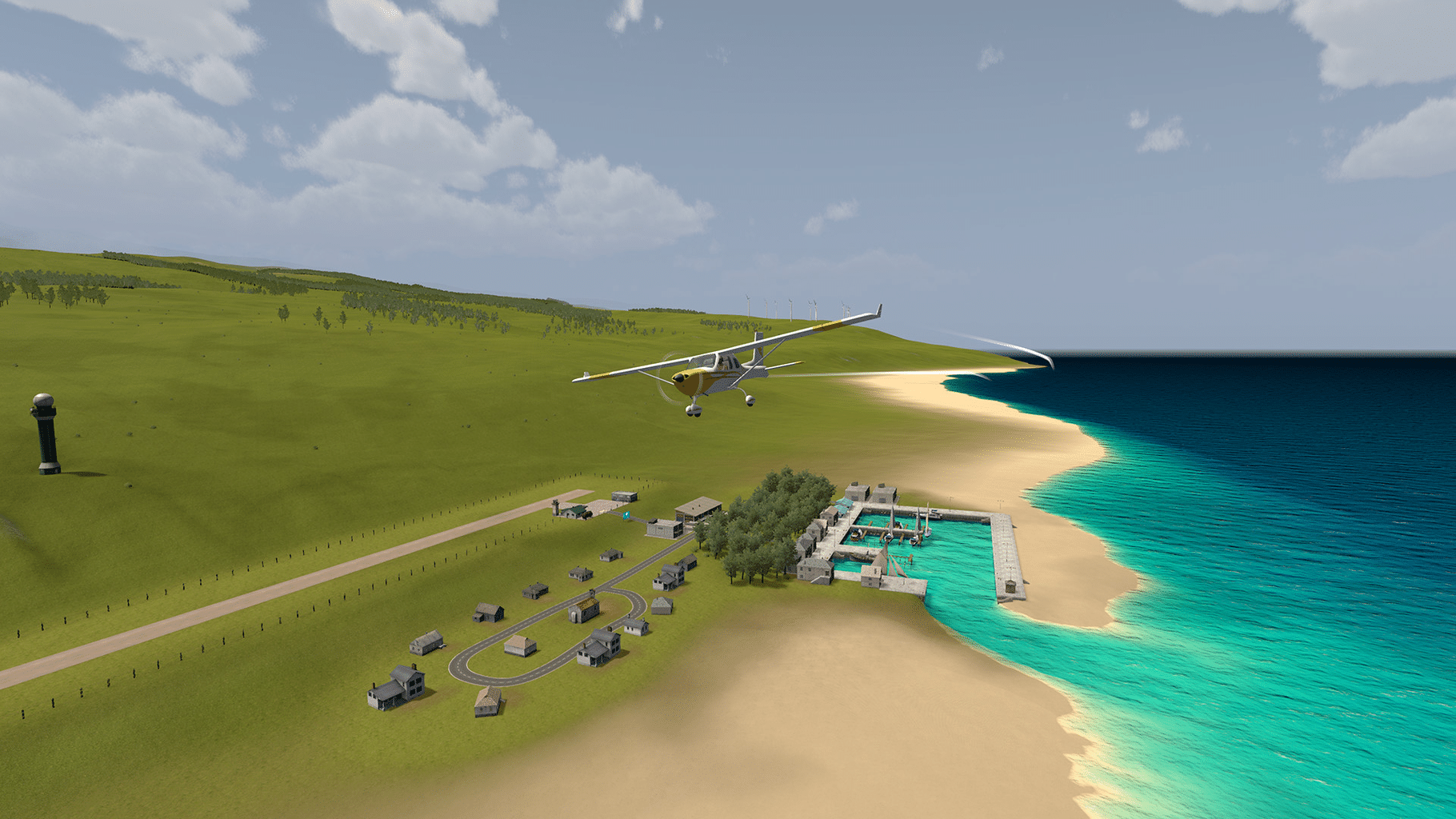 Coastline Flight Simulator screenshot