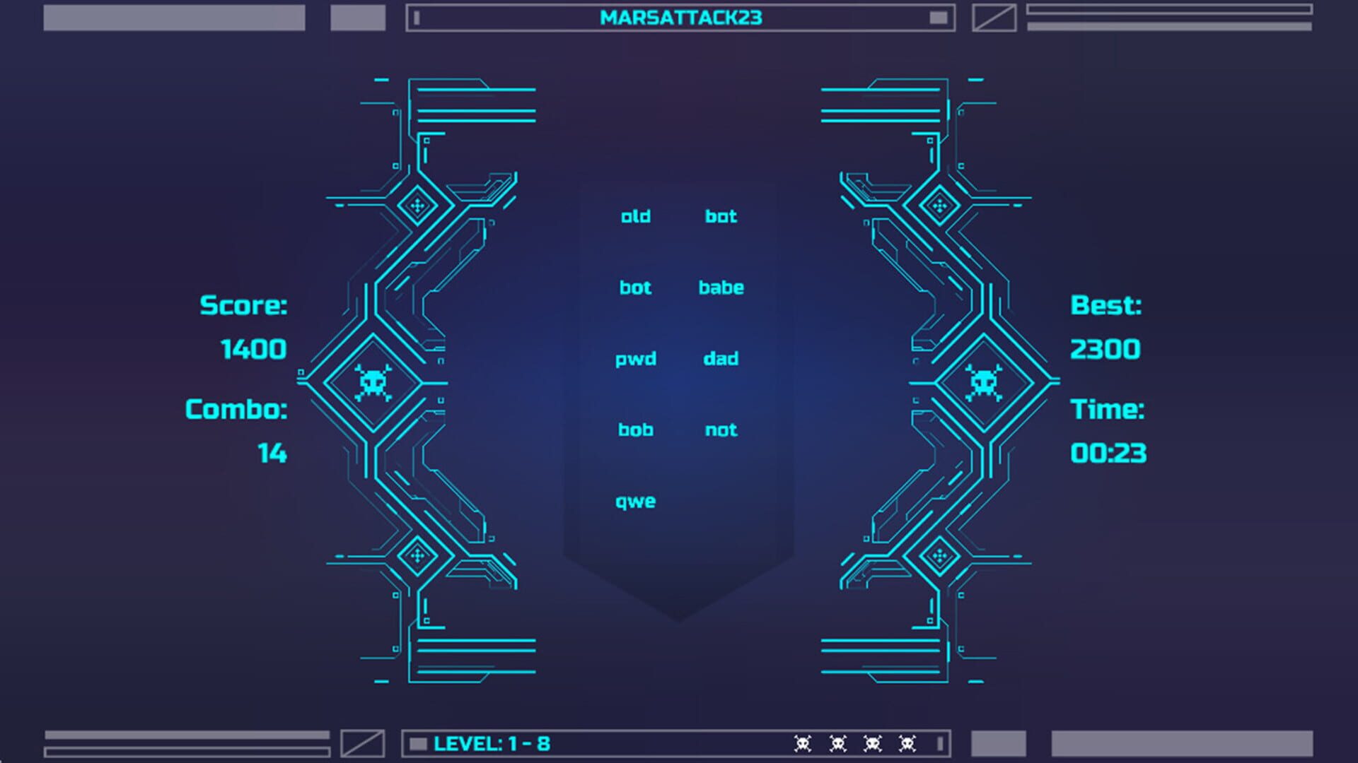 xTypeVersus - Screenshot