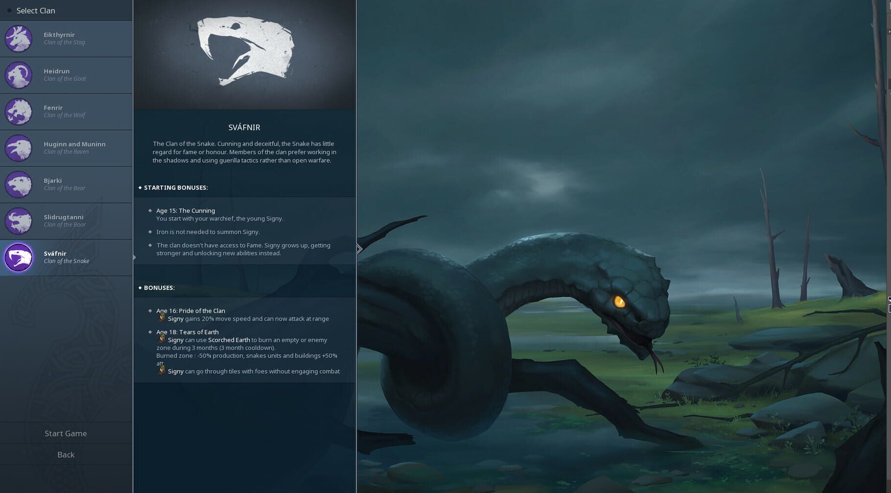 Northgard: Sváfnir, Clan of the Snake screenshot