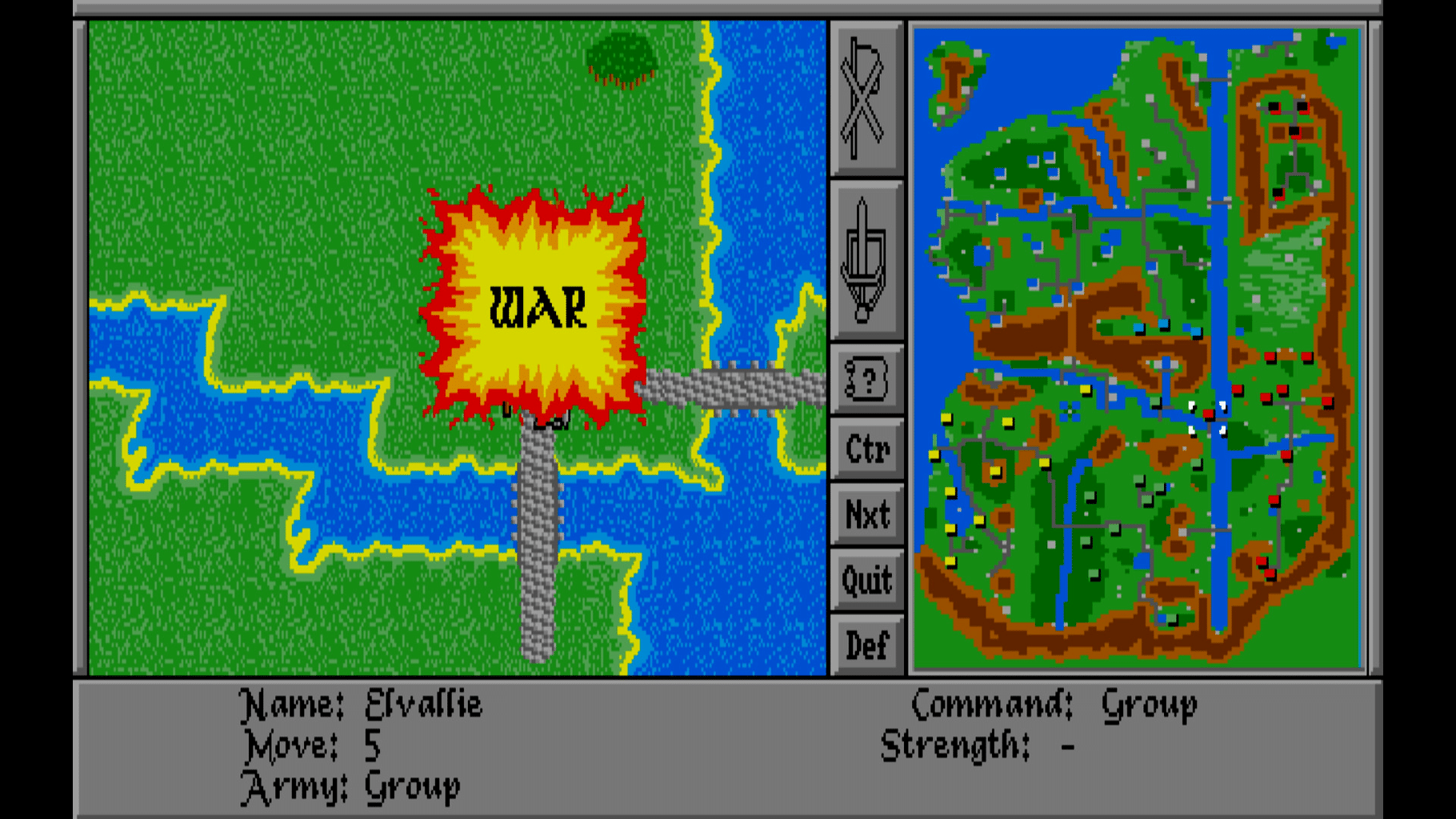 Warlords I + II screenshot